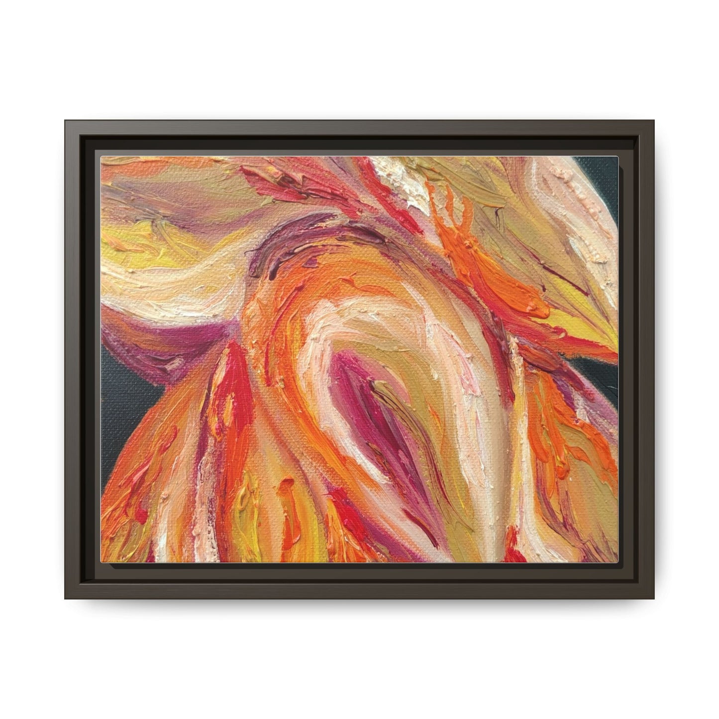 Dramatic Awakening Framed Canvas Art