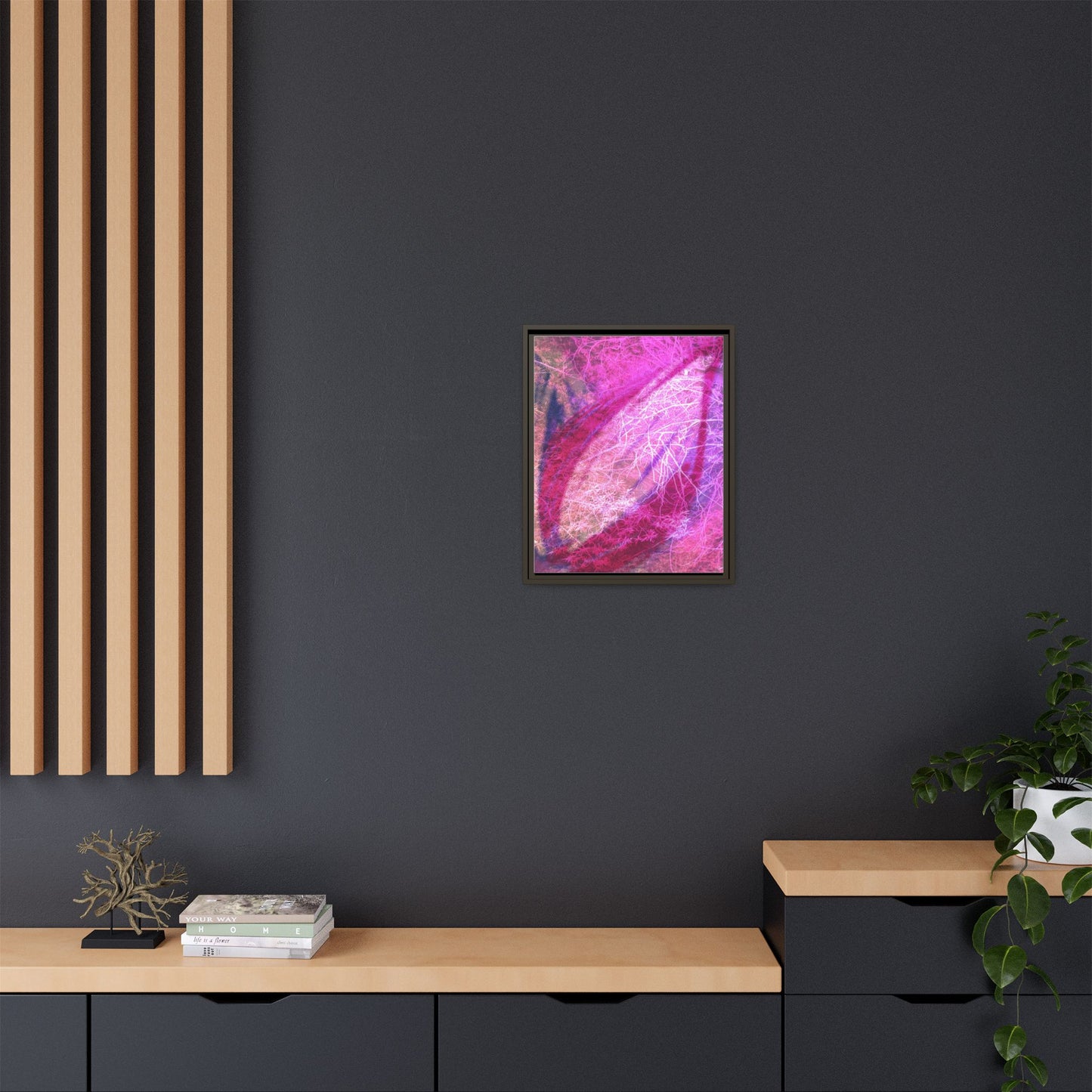 Bloom Framed Canvas Art