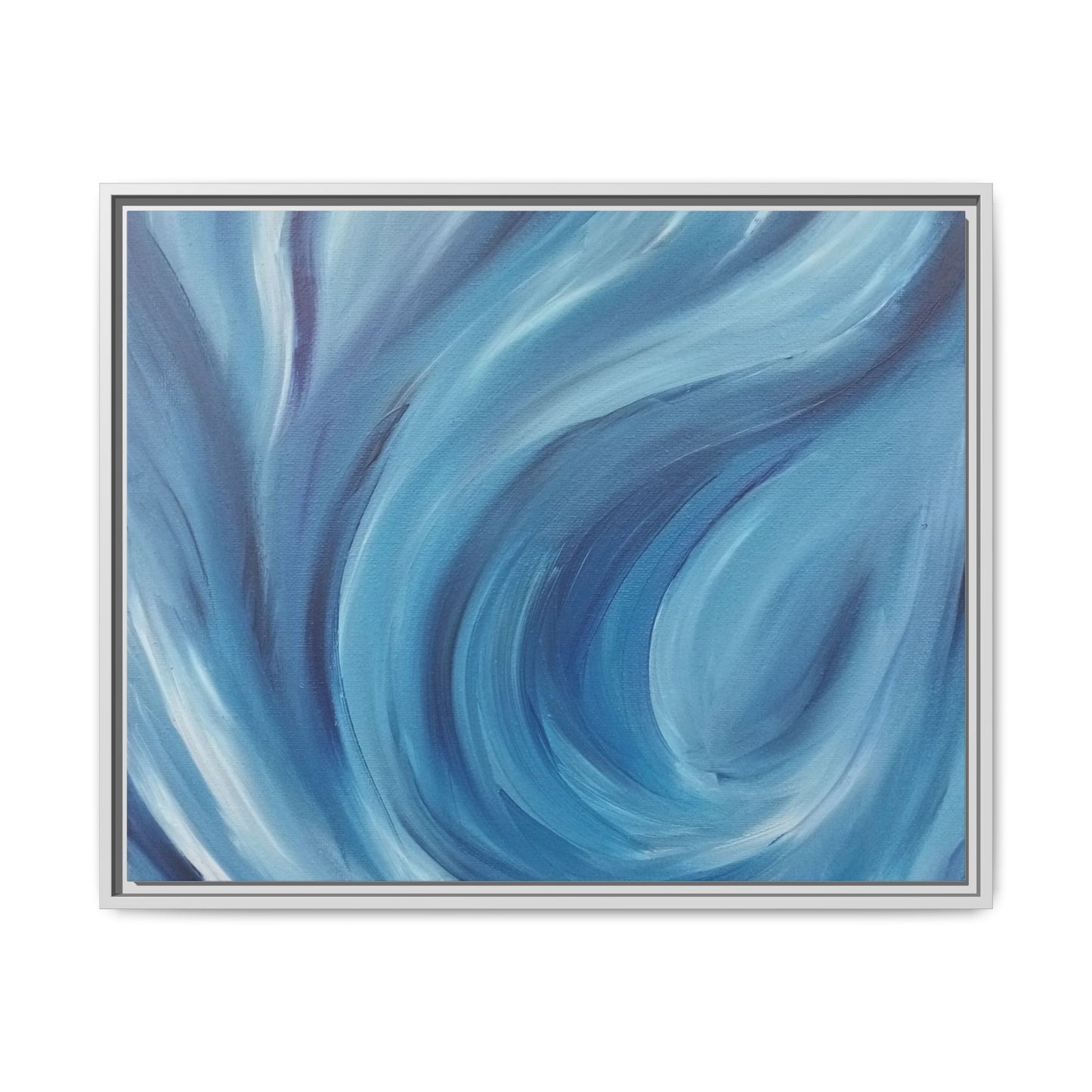 Intrinsic Reflection Framed Canvas Art