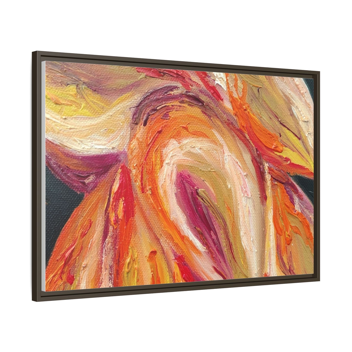 Dramatic Awakening Framed Canvas Art