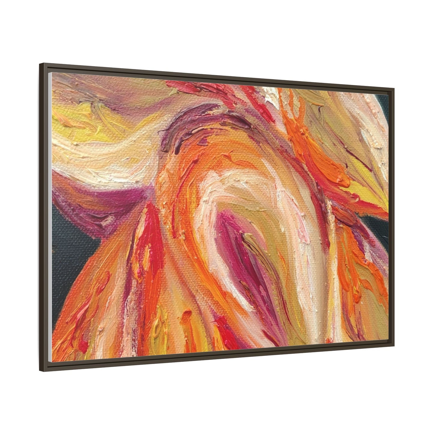 Dramatic Awakening Framed Canvas Art