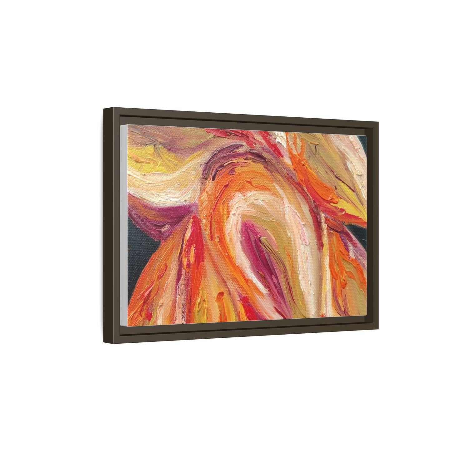 Dramatic Awakening Framed Canvas Art