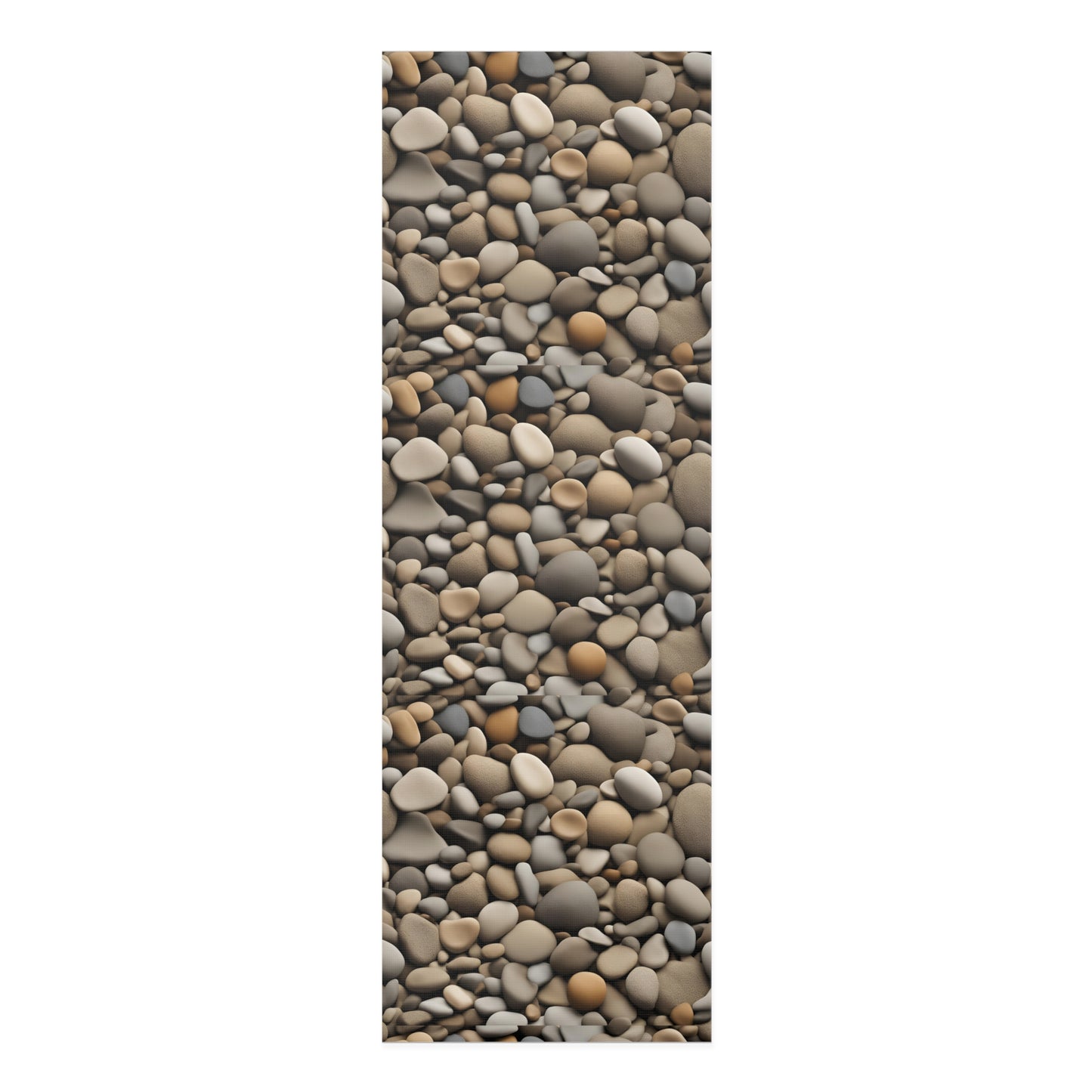 Stone Pebble Design Foam Yoga Mat