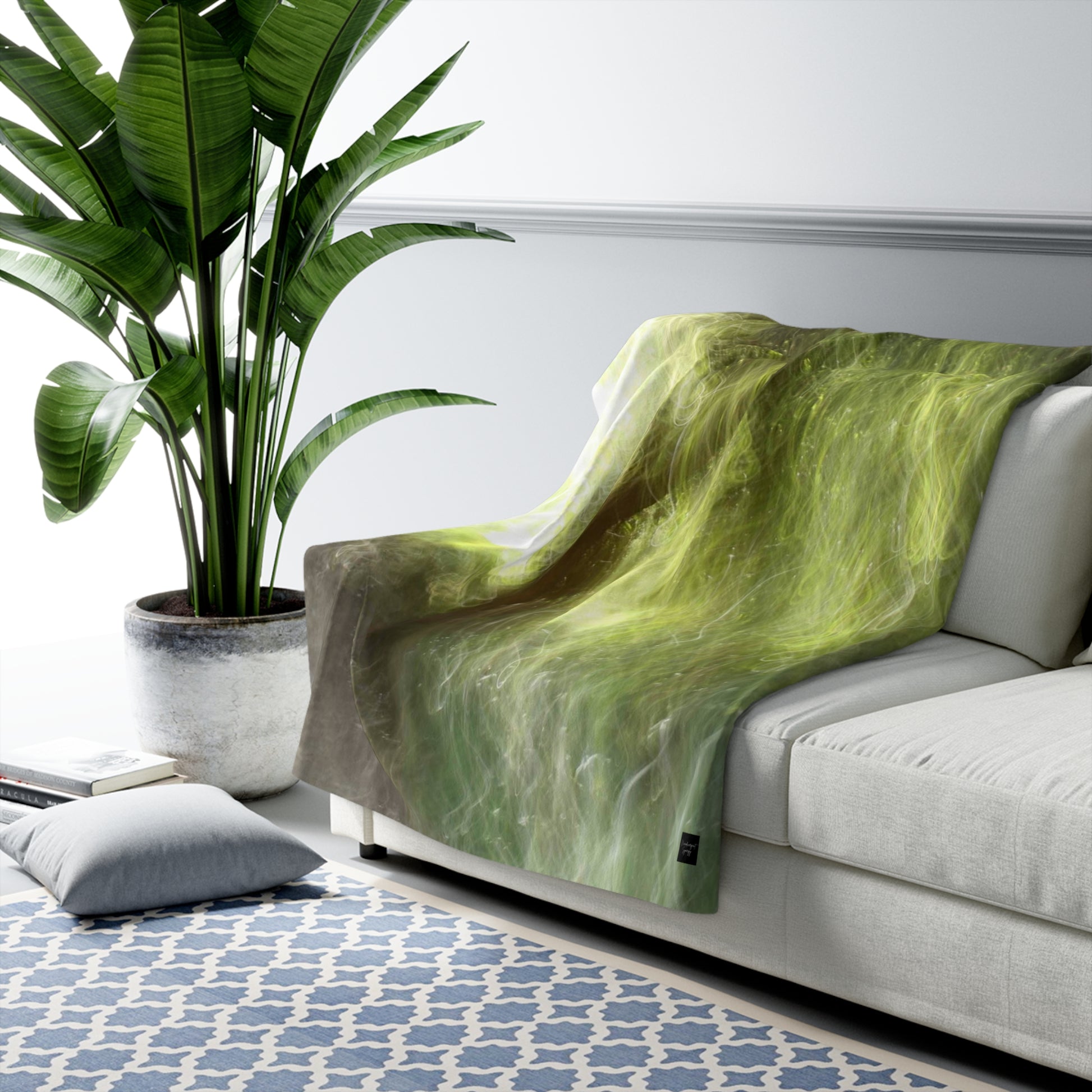 Sage Godrei x Neurodivergent Synergy Sherpa Fleece Blanket