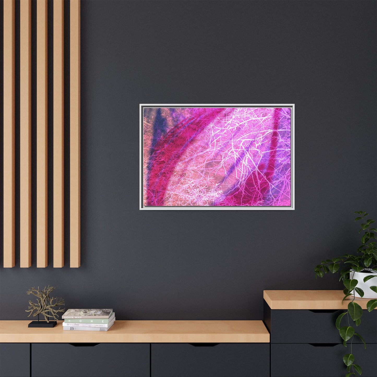 Bloom Framed Canvas Art