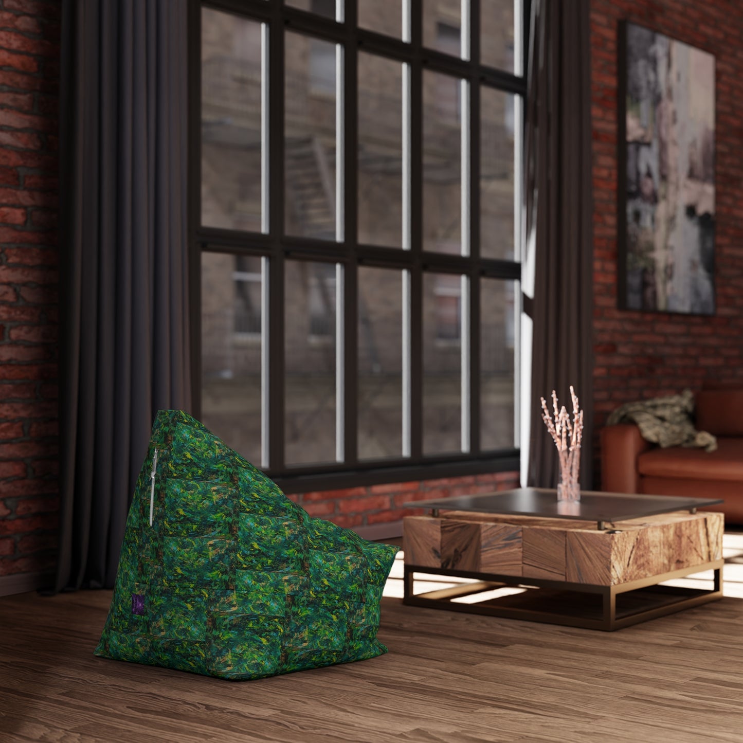 'The Woods and The Trees' by Catherine Sweet Bean Bag Chair Cover