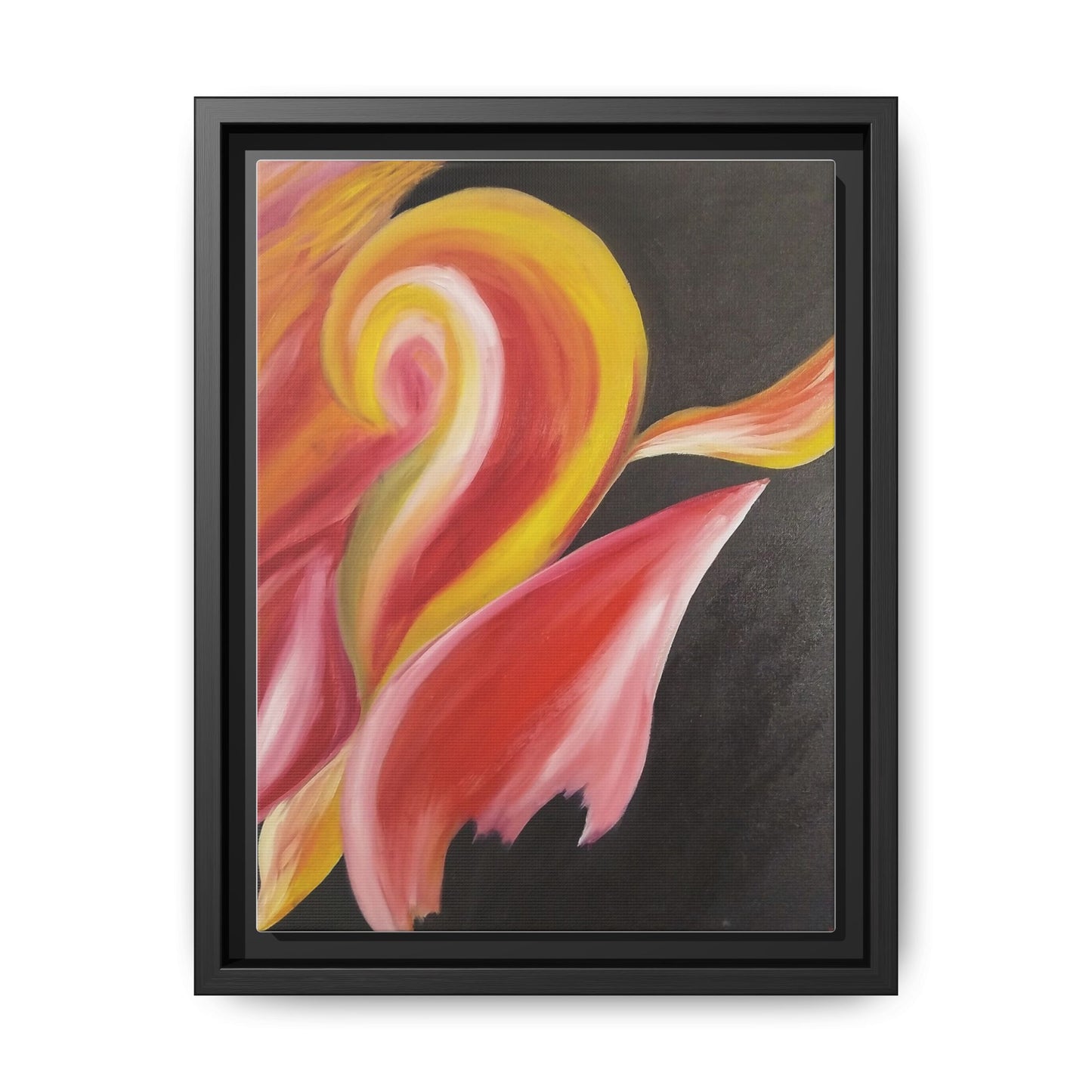 'A Autistic Phoenix' Framed Canvas Art