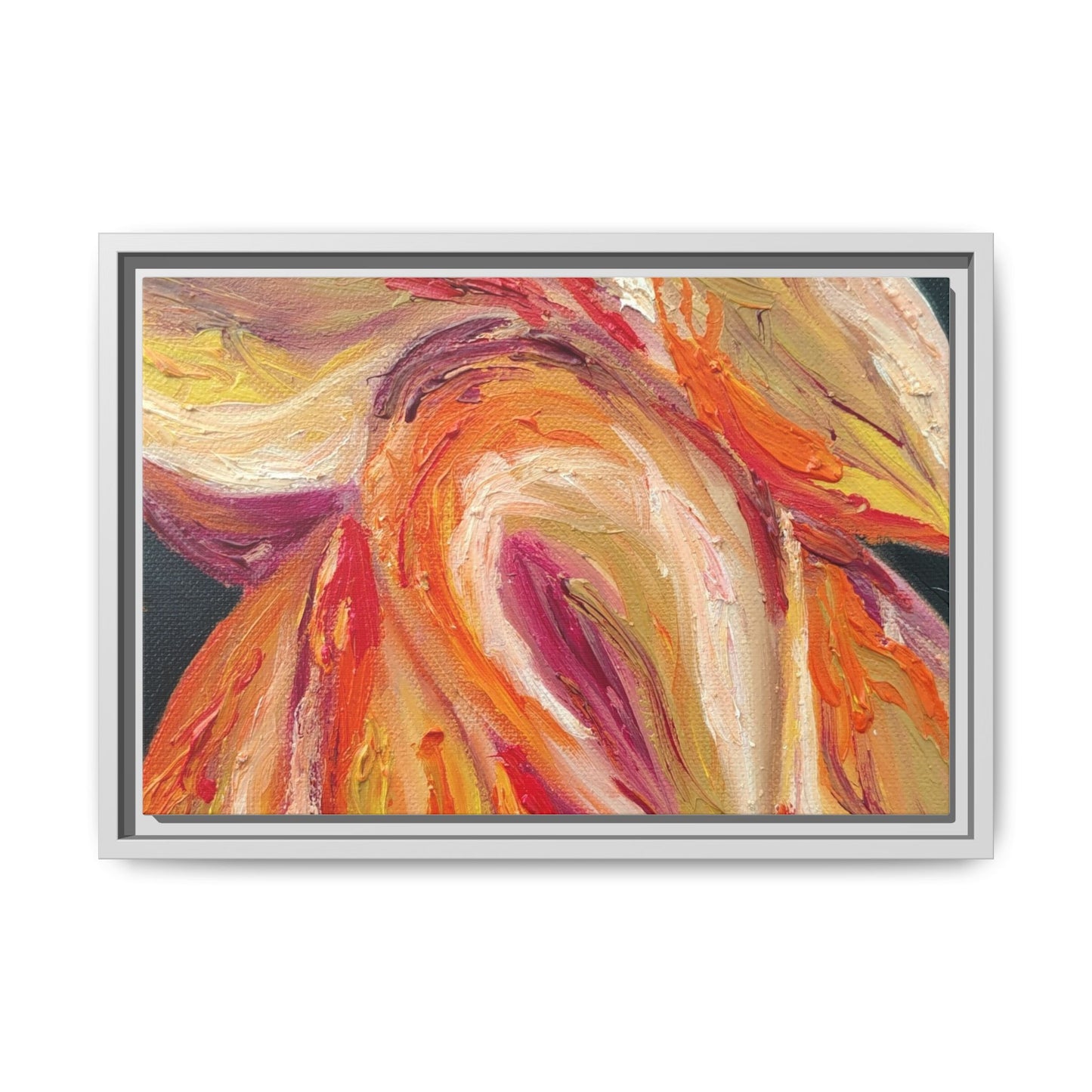 Dramatic Awakening Framed Canvas Art