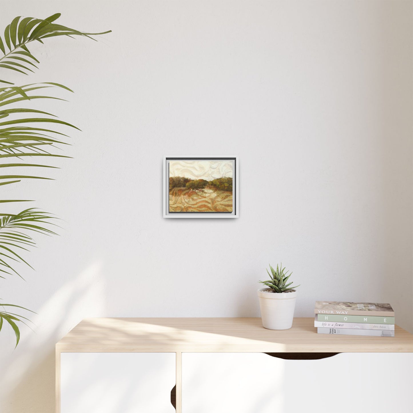 Serene Mangroves Framed Canvas Art
