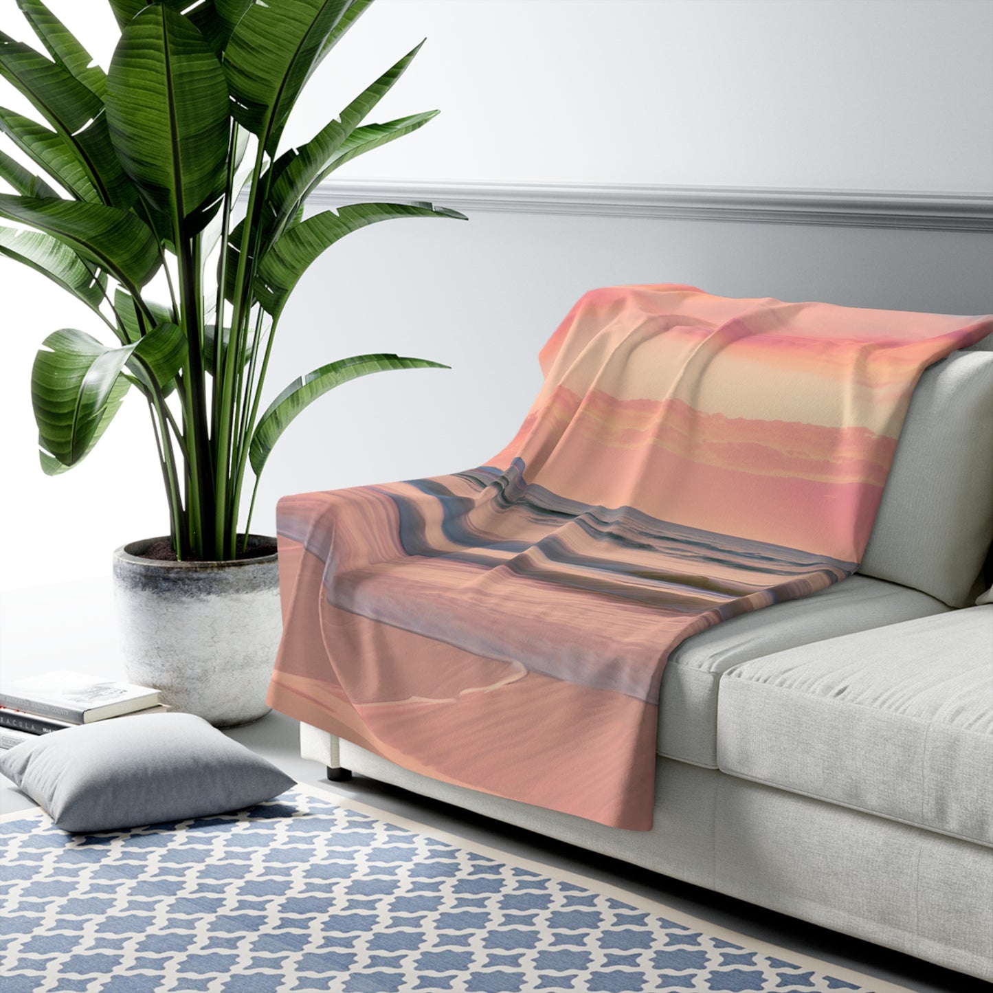 Horizon Sherpa Fleece Blanket