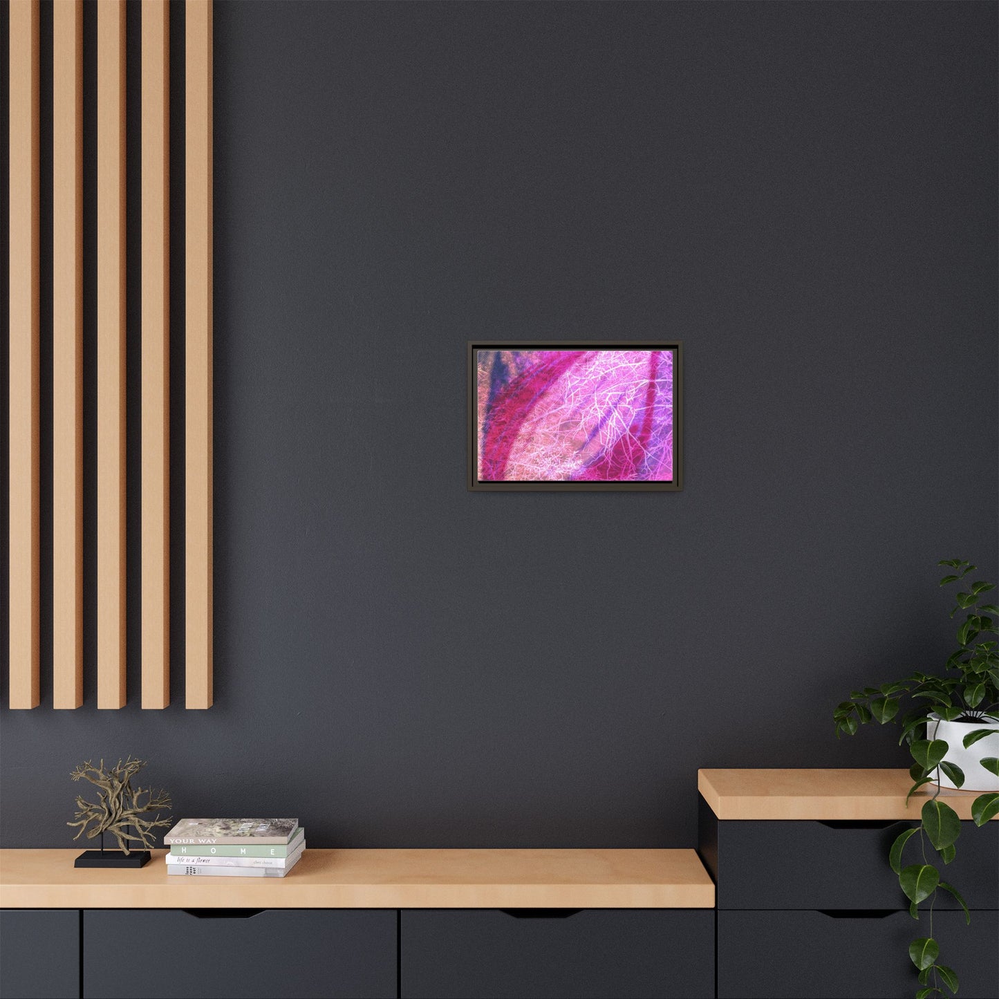 Bloom Framed Canvas Art