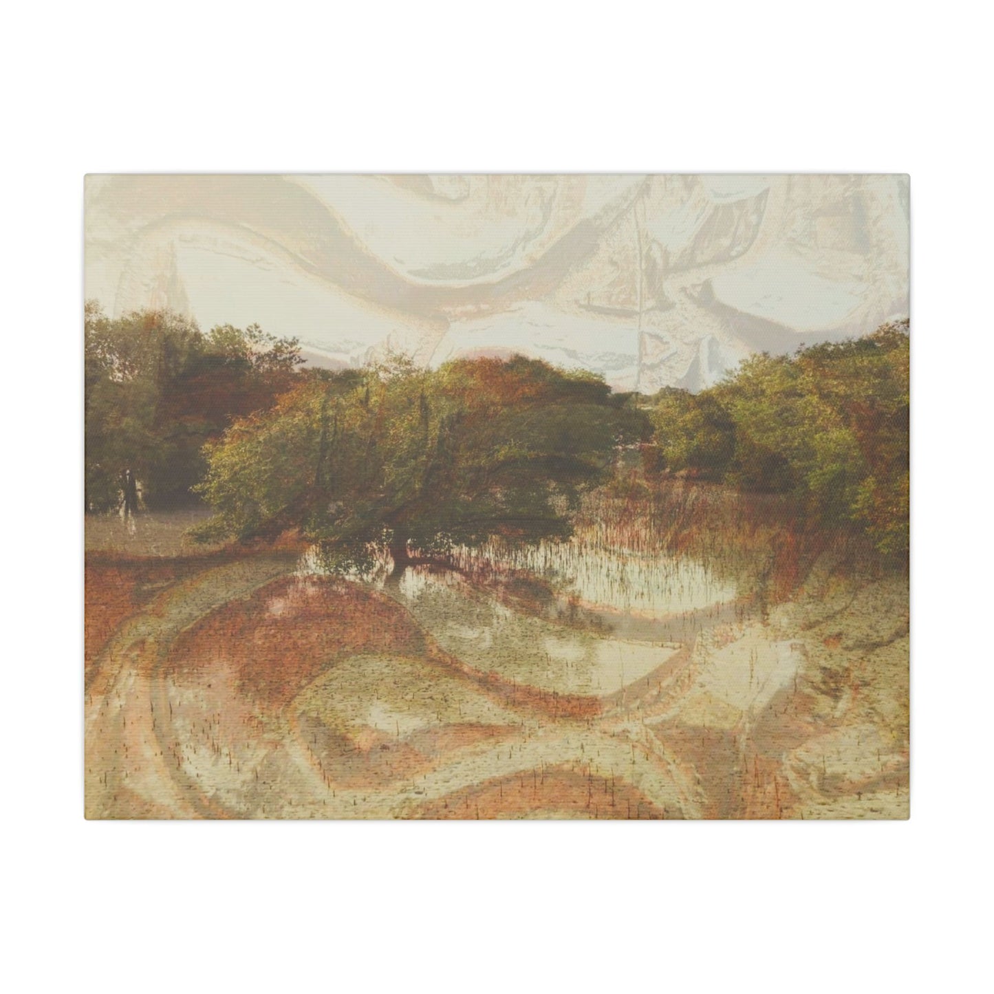 Serene Mangroves Canvas