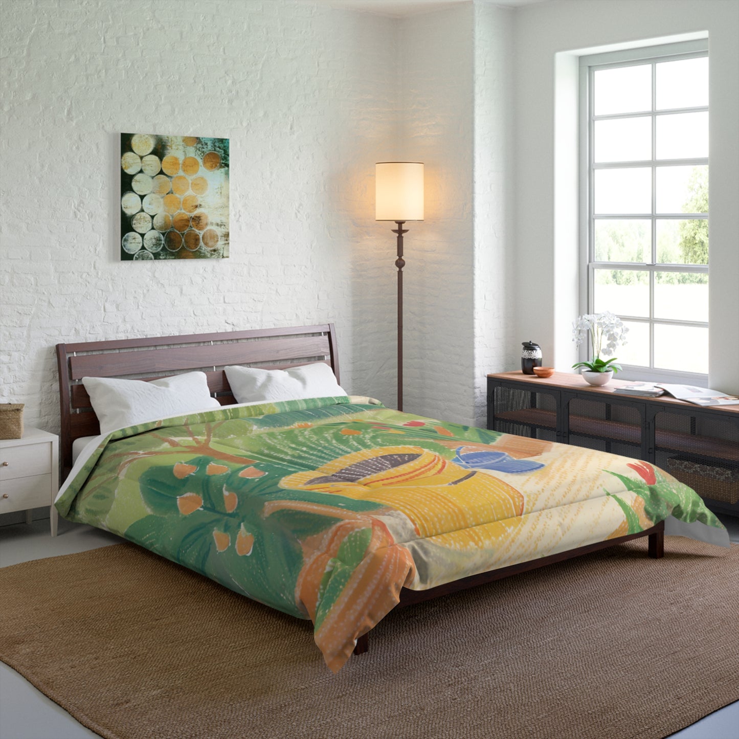 Rain Garden Comforter