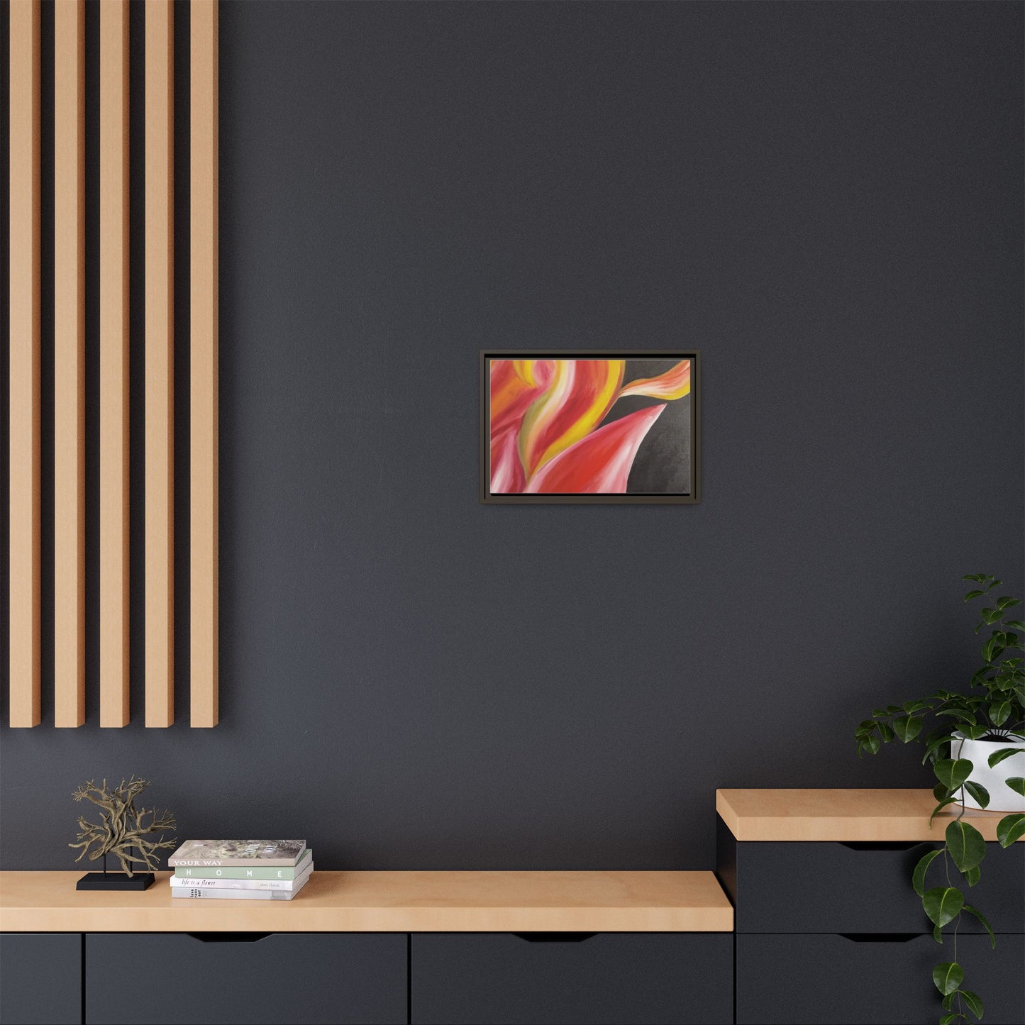 'A Autistic Phoenix' Framed Canvas Art