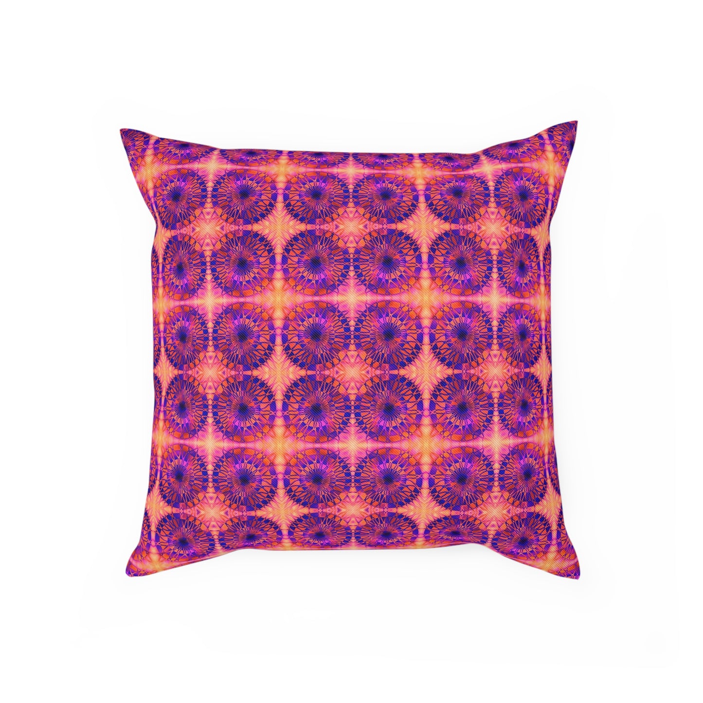 Net Circles by Uta Feinstein Pillow
