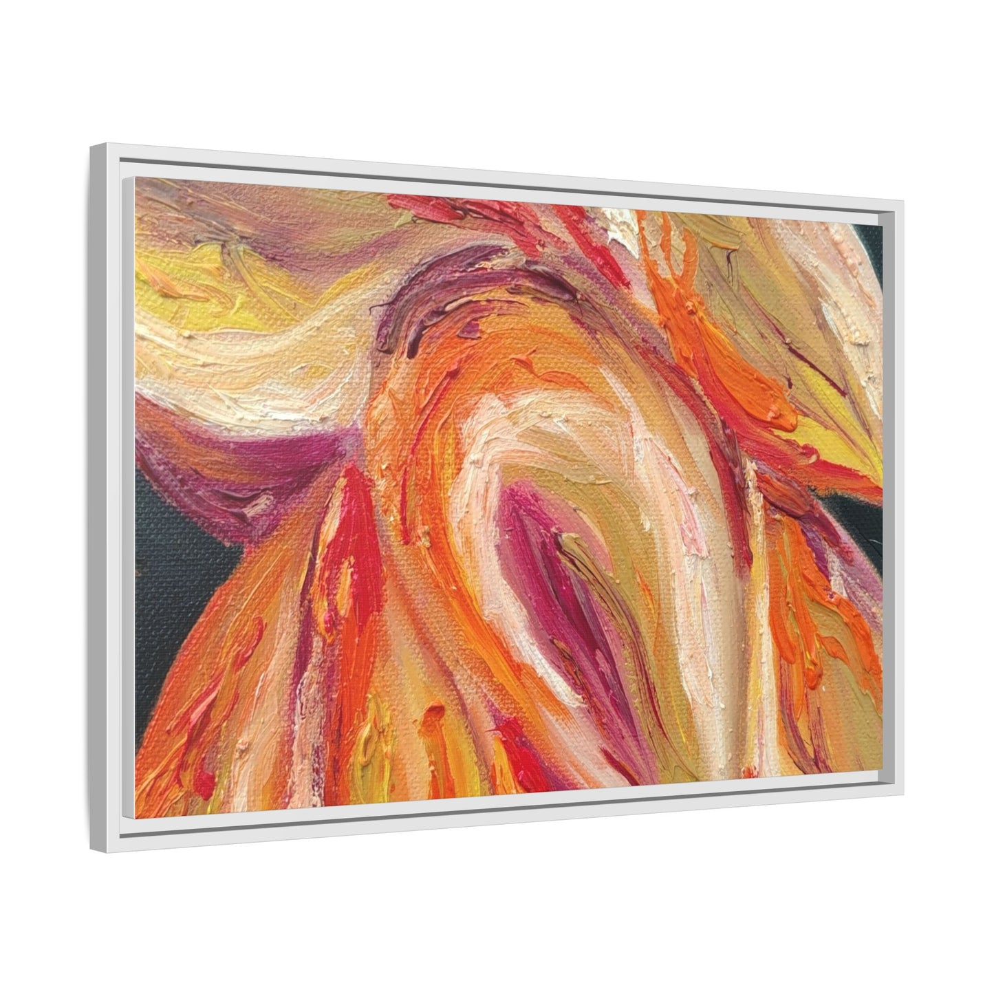 Dramatic Awakening Framed Canvas Art