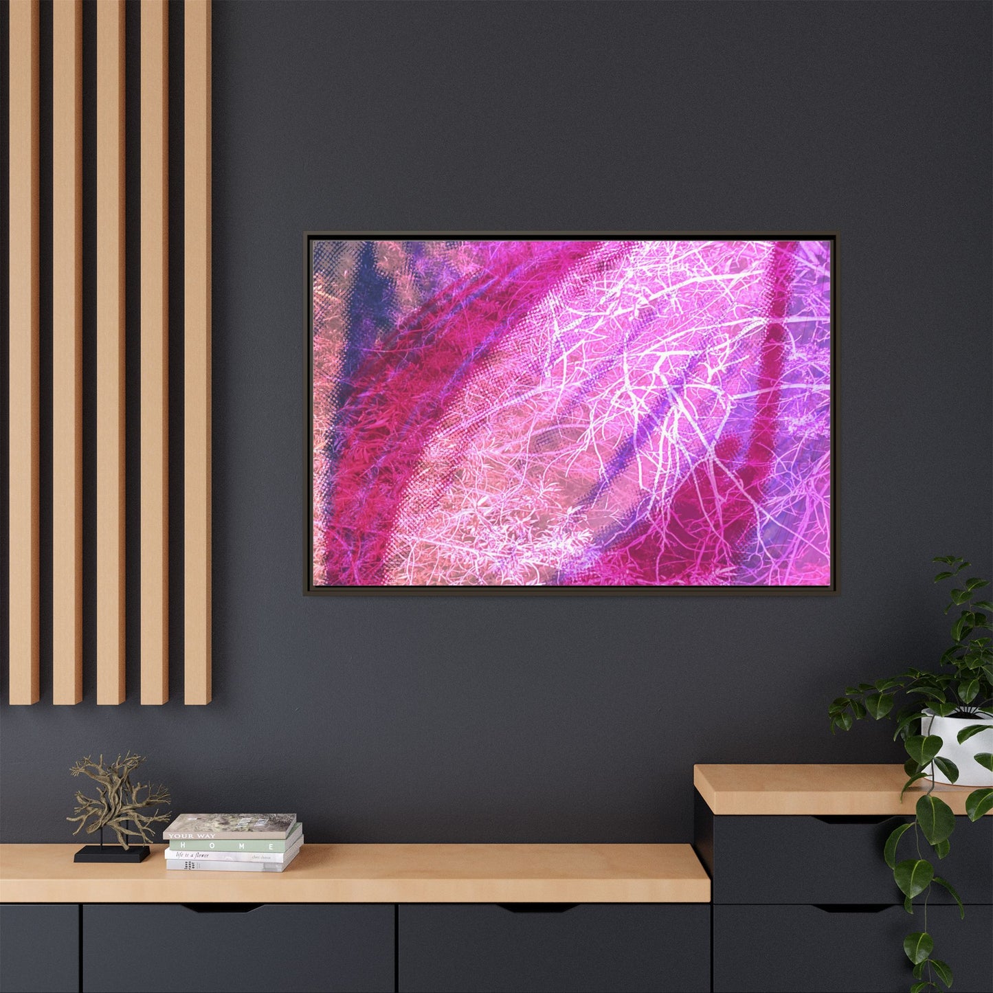 Bloom Framed Canvas Art