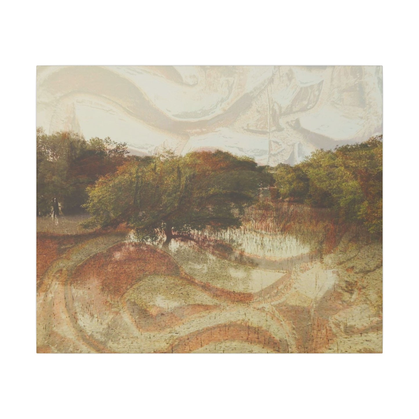 Serene Mangroves Canvas