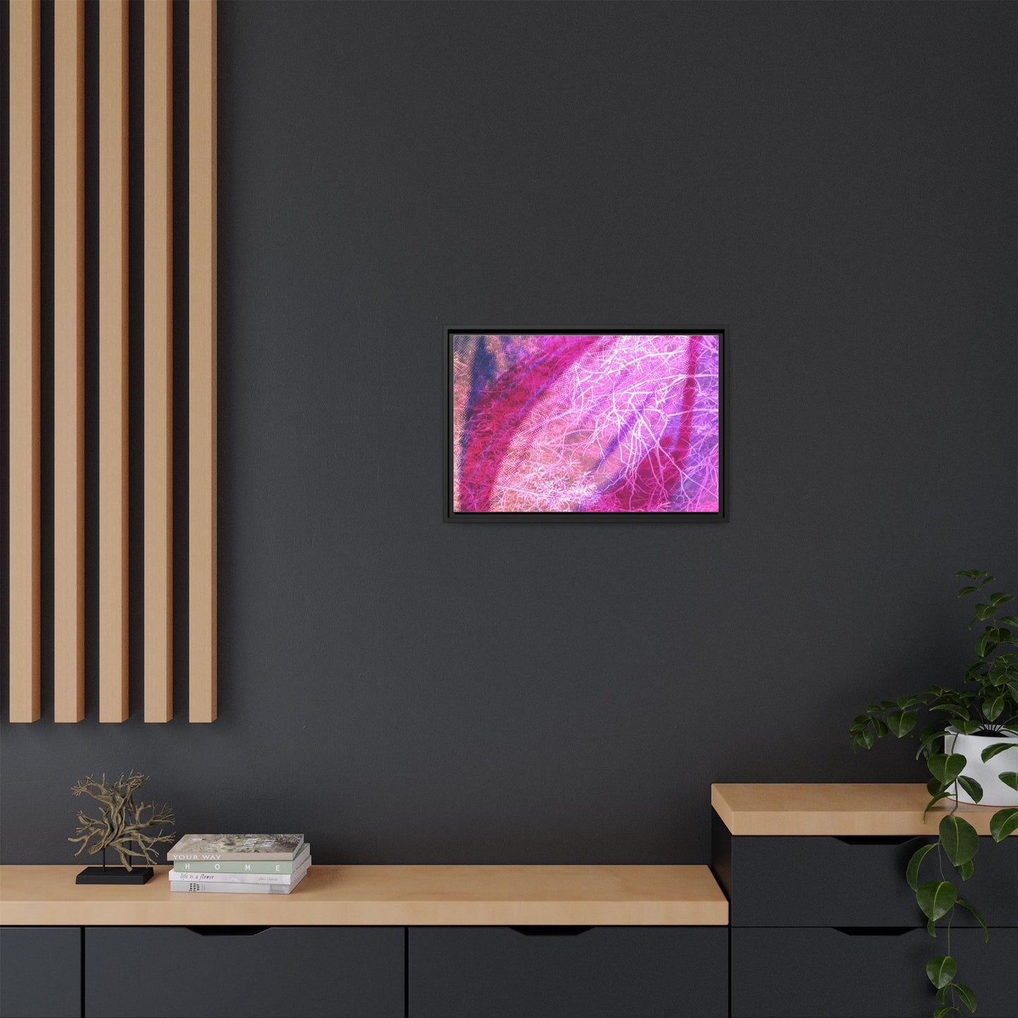 Bloom Framed Canvas Art