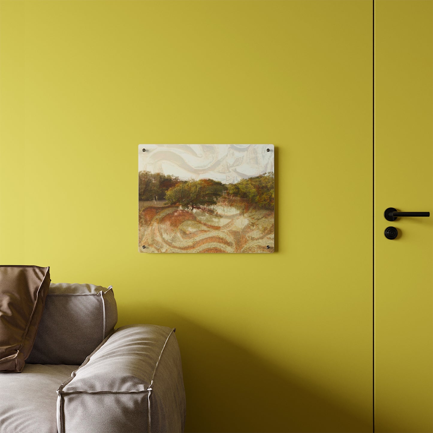 Serene Mangroves Acrylic Wall Art Panels