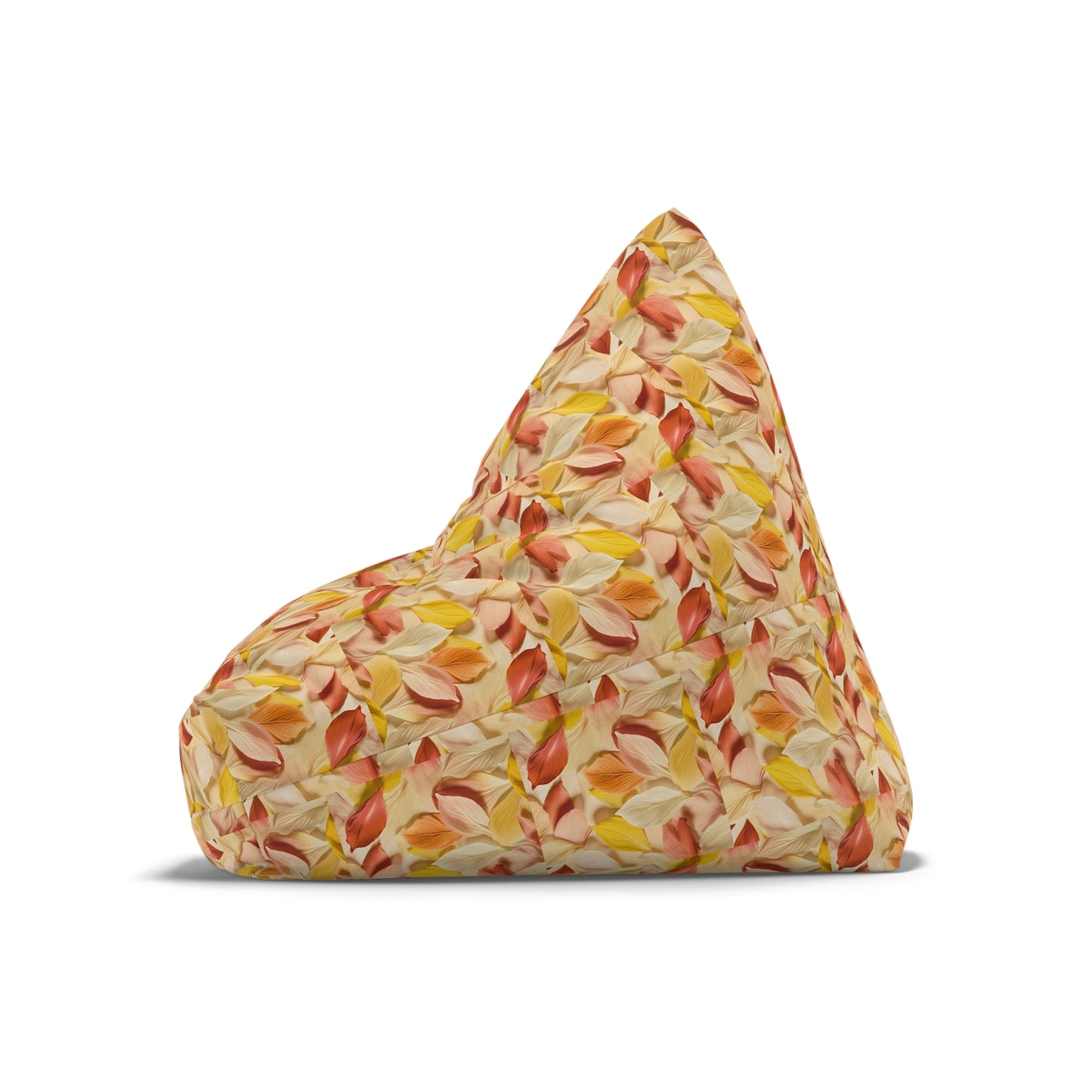 Textured Petals Bean Bag Chair Cover