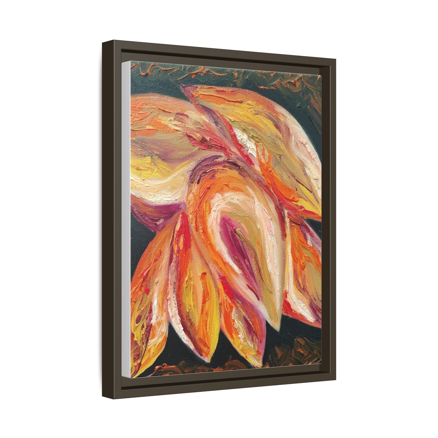 Dramatic Awakening Framed Canvas Art