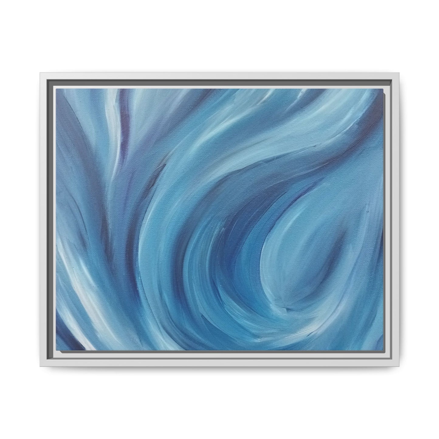 Intrinsic Reflection Framed Canvas Art