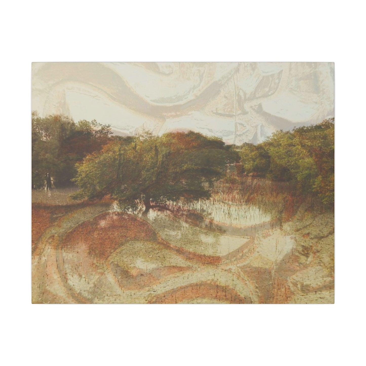 Serene Mangroves Canvas