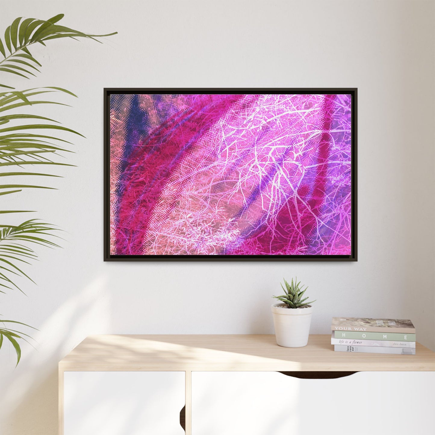 Bloom Framed Canvas Art