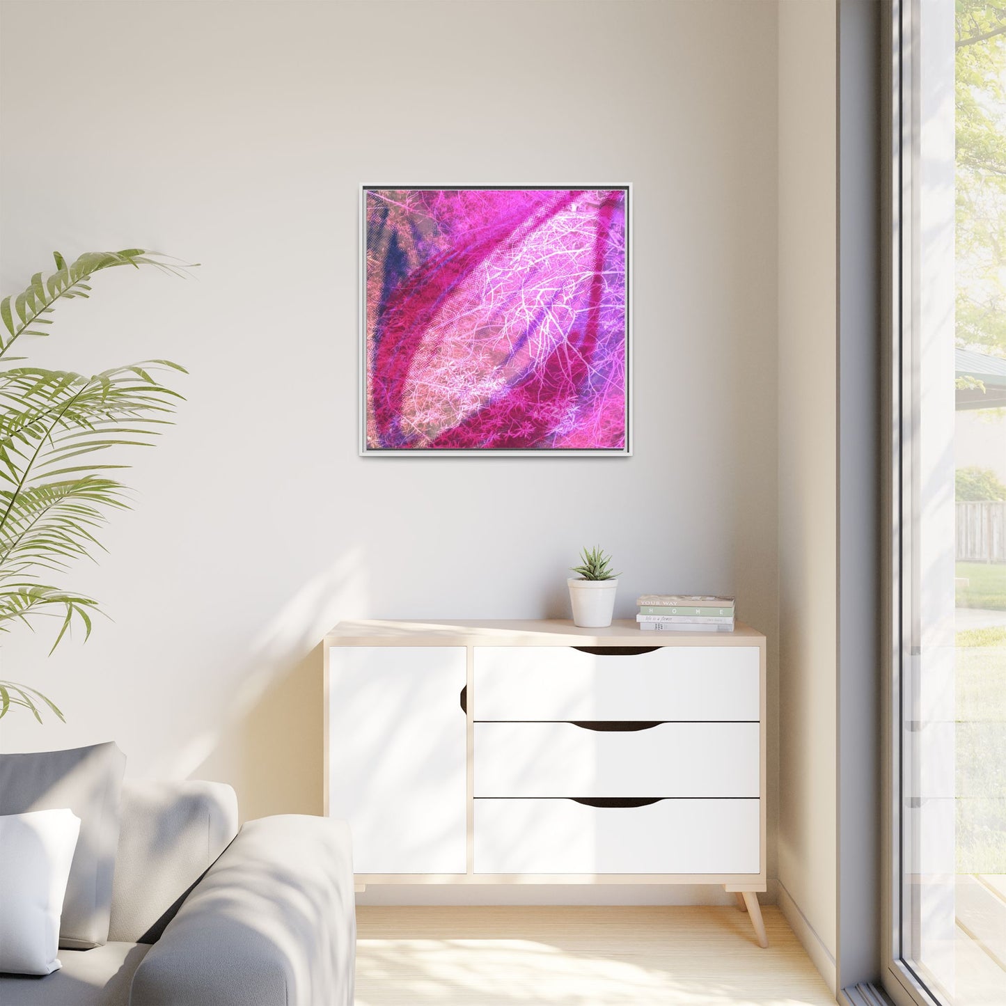 Bloom Framed Canvas Art