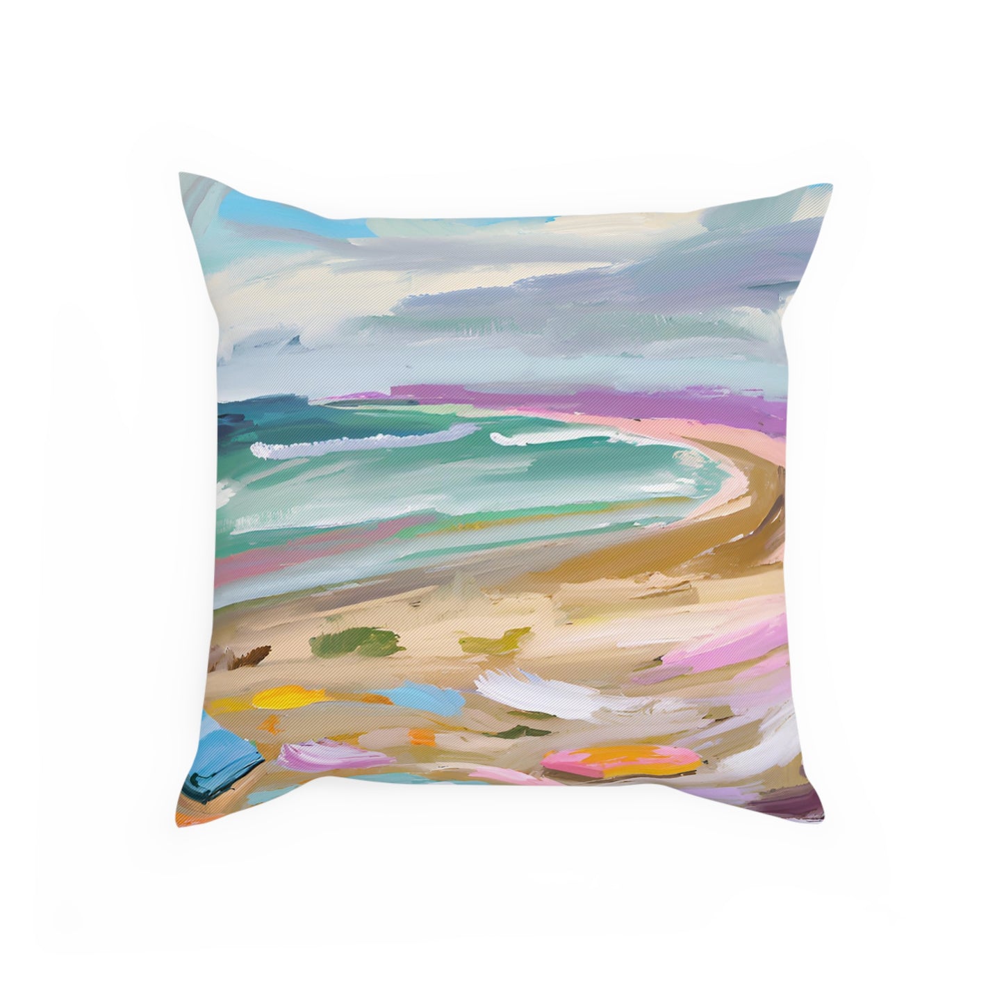 The Beach Eco-Friendly Pillow