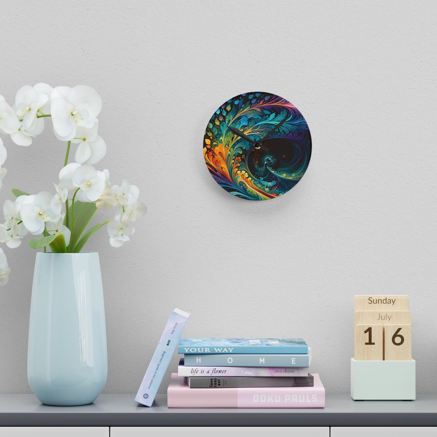 The Rhythm of Expression by Madland Wall Clock