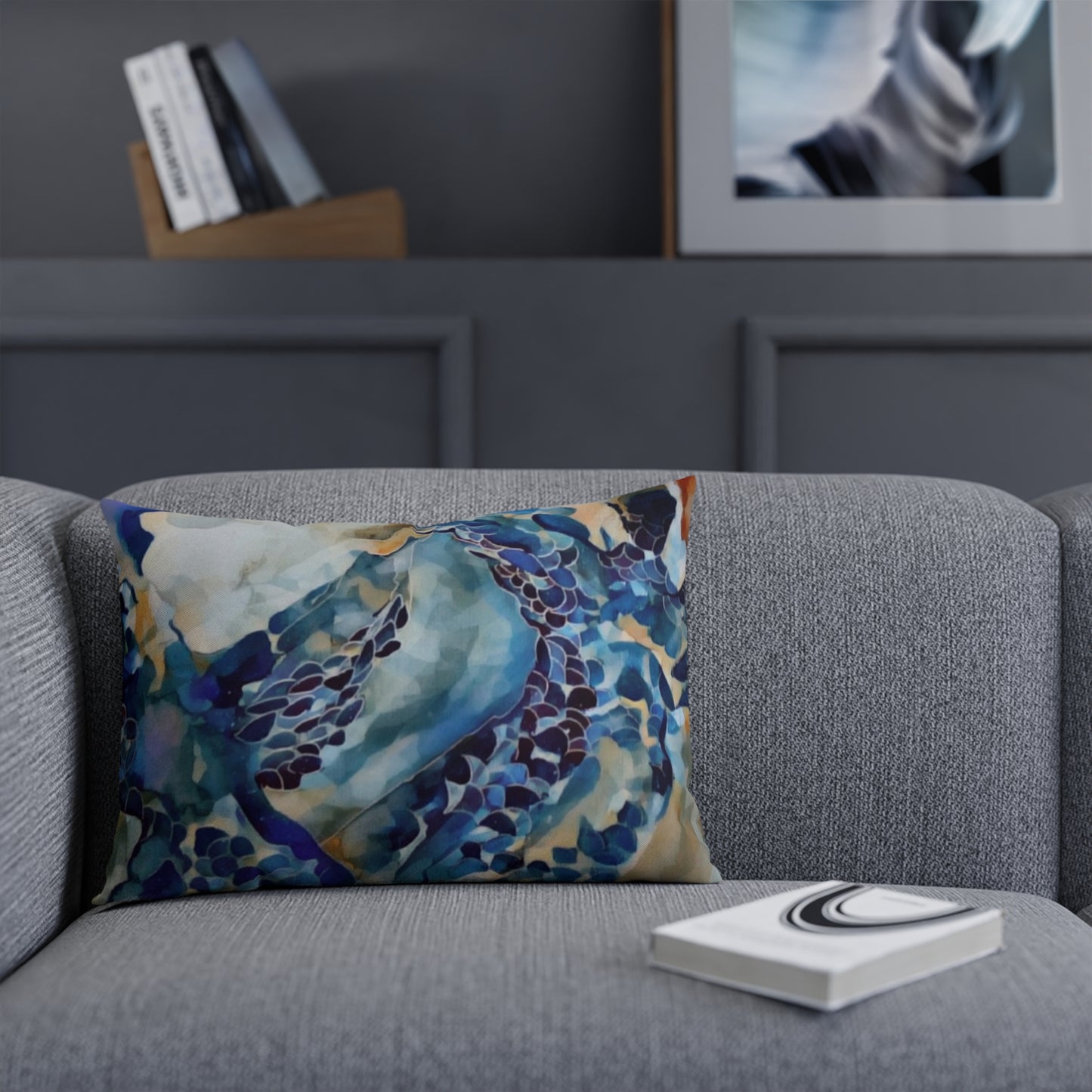 Liminal Light 1 by Helena Barbagelata Pillow