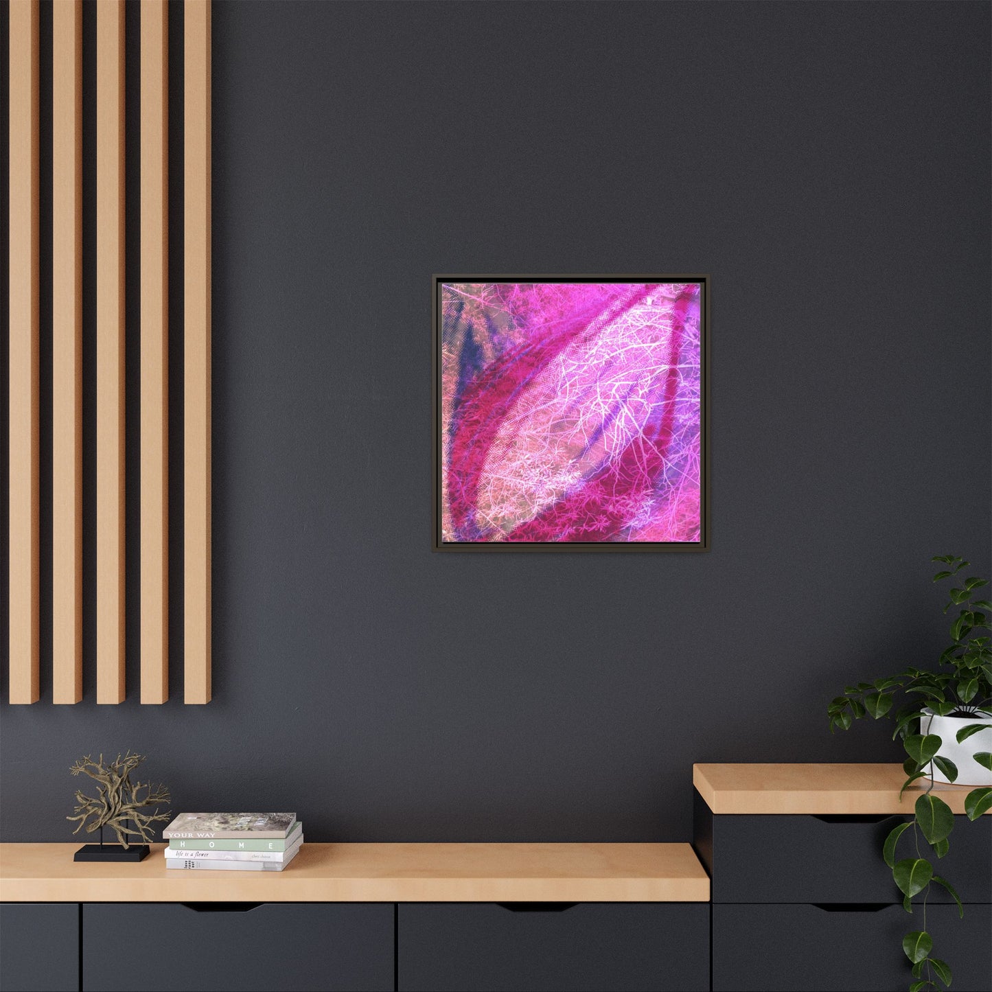 Bloom Framed Canvas Art