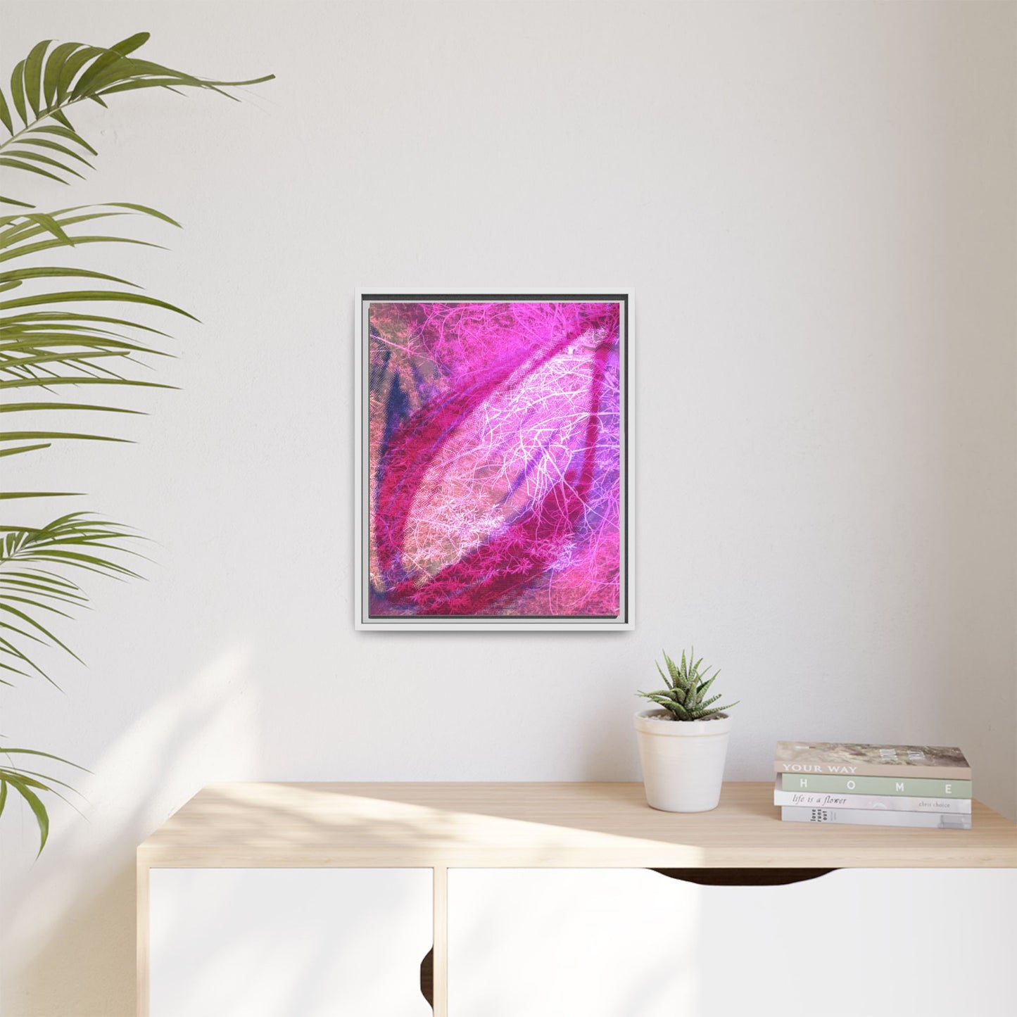 Bloom Framed Canvas Art