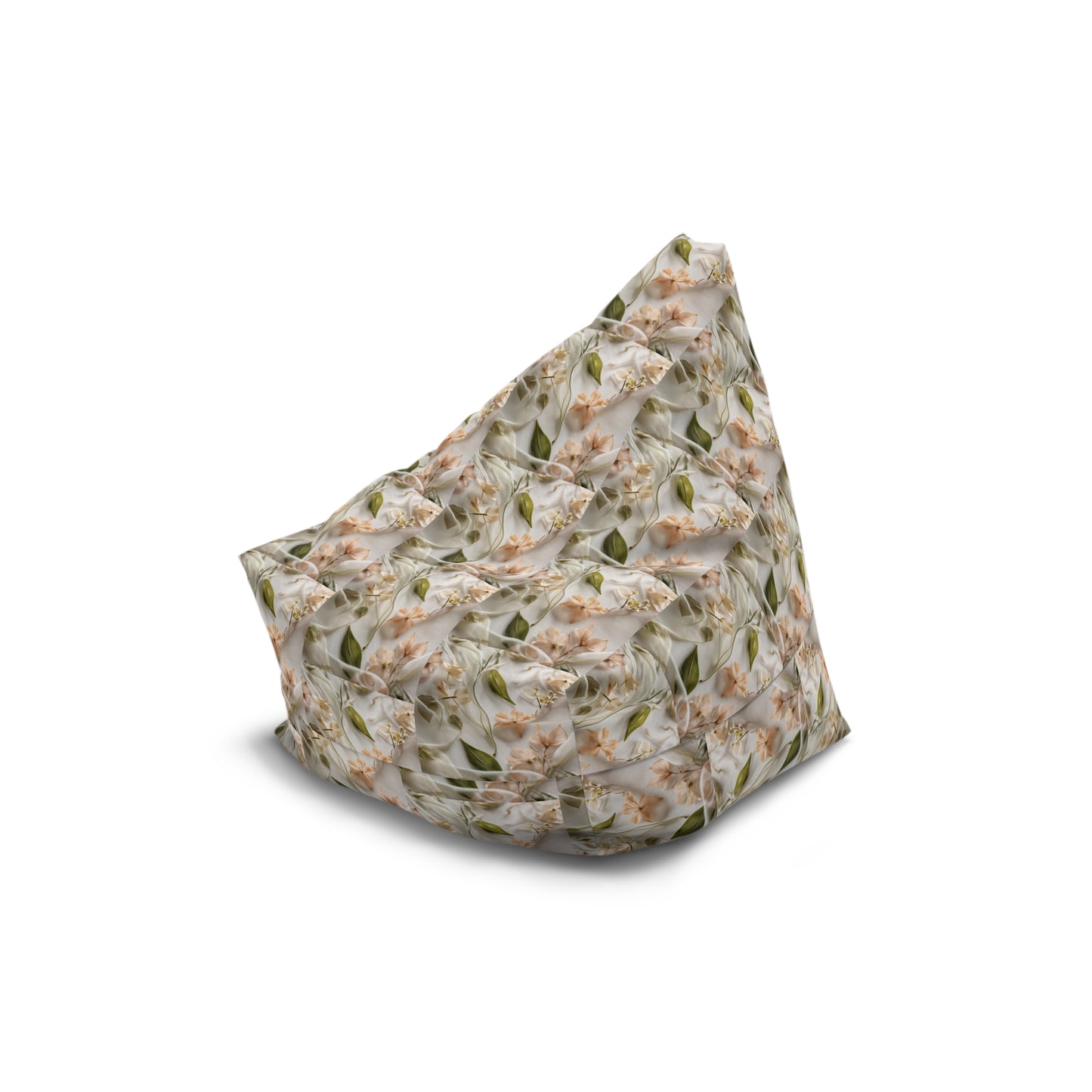 Botanical Elegance Bean Bag Chair Cover