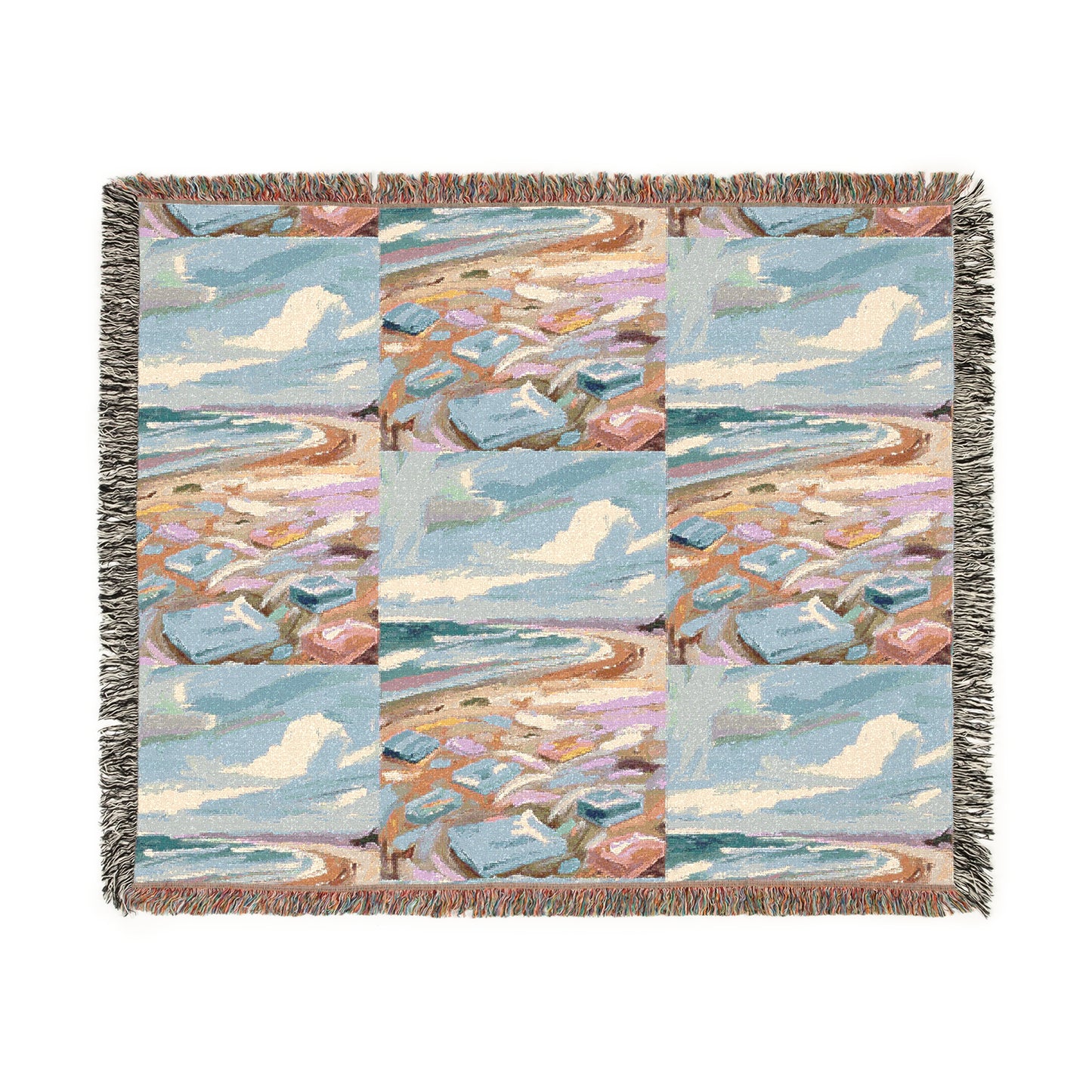 The Beach 100% Cotton Cozy Blanket