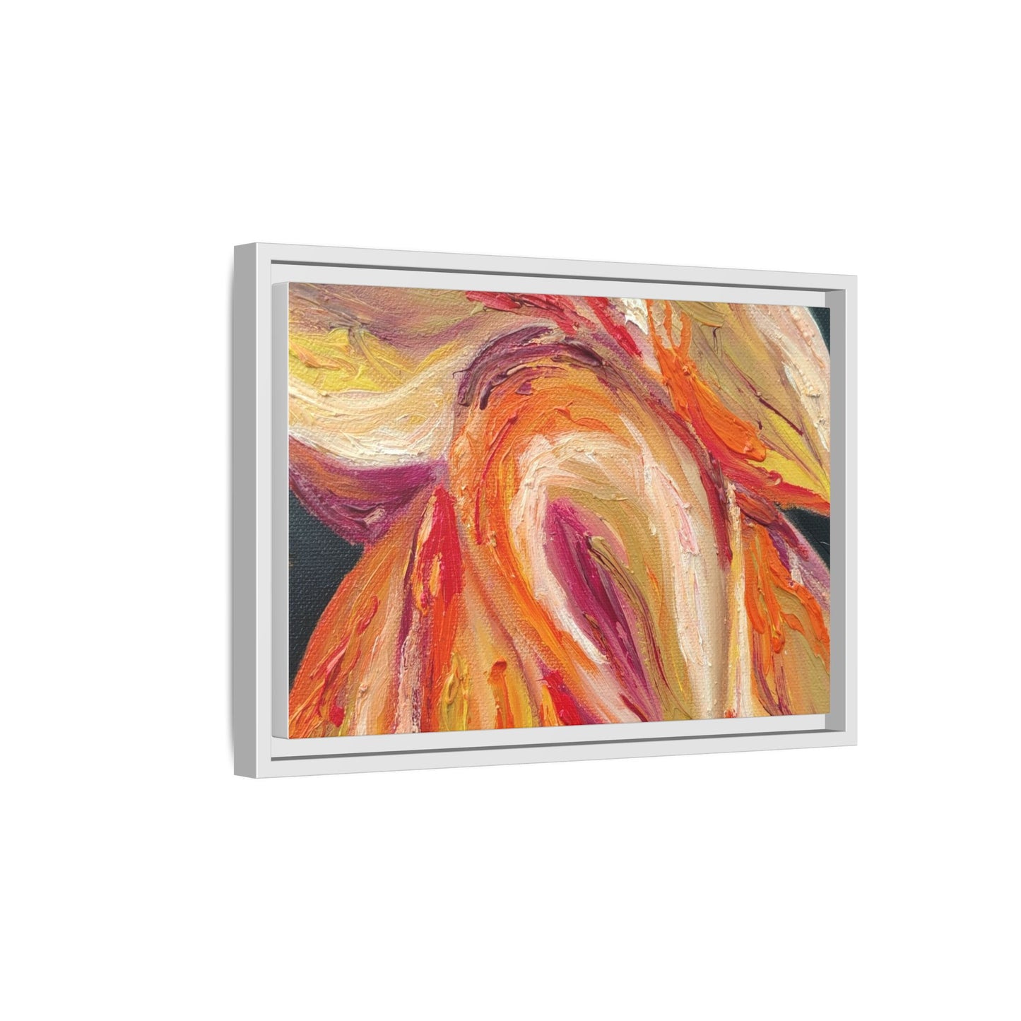 Dramatic Awakening Framed Canvas Art