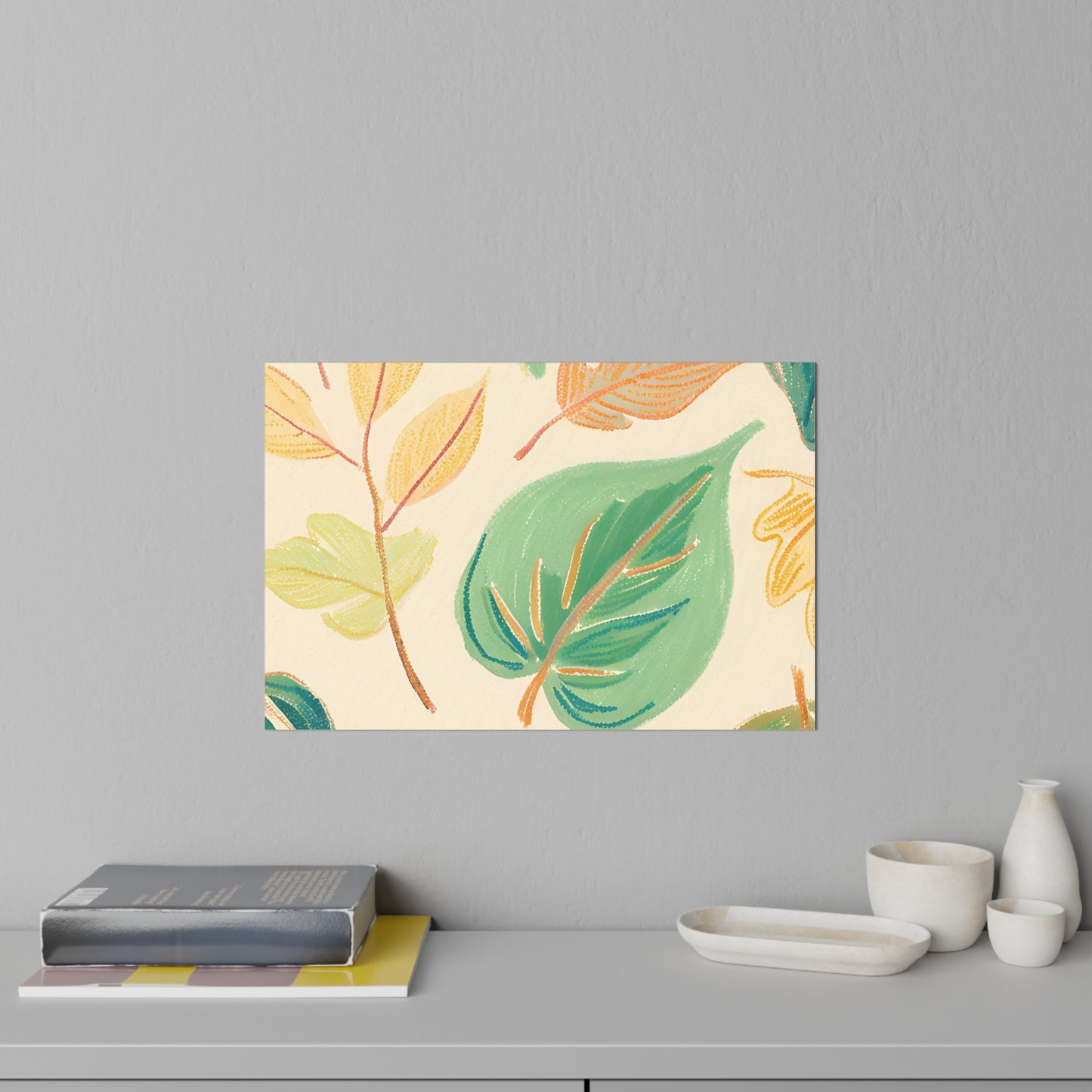 Calm Leaves Wall Decals