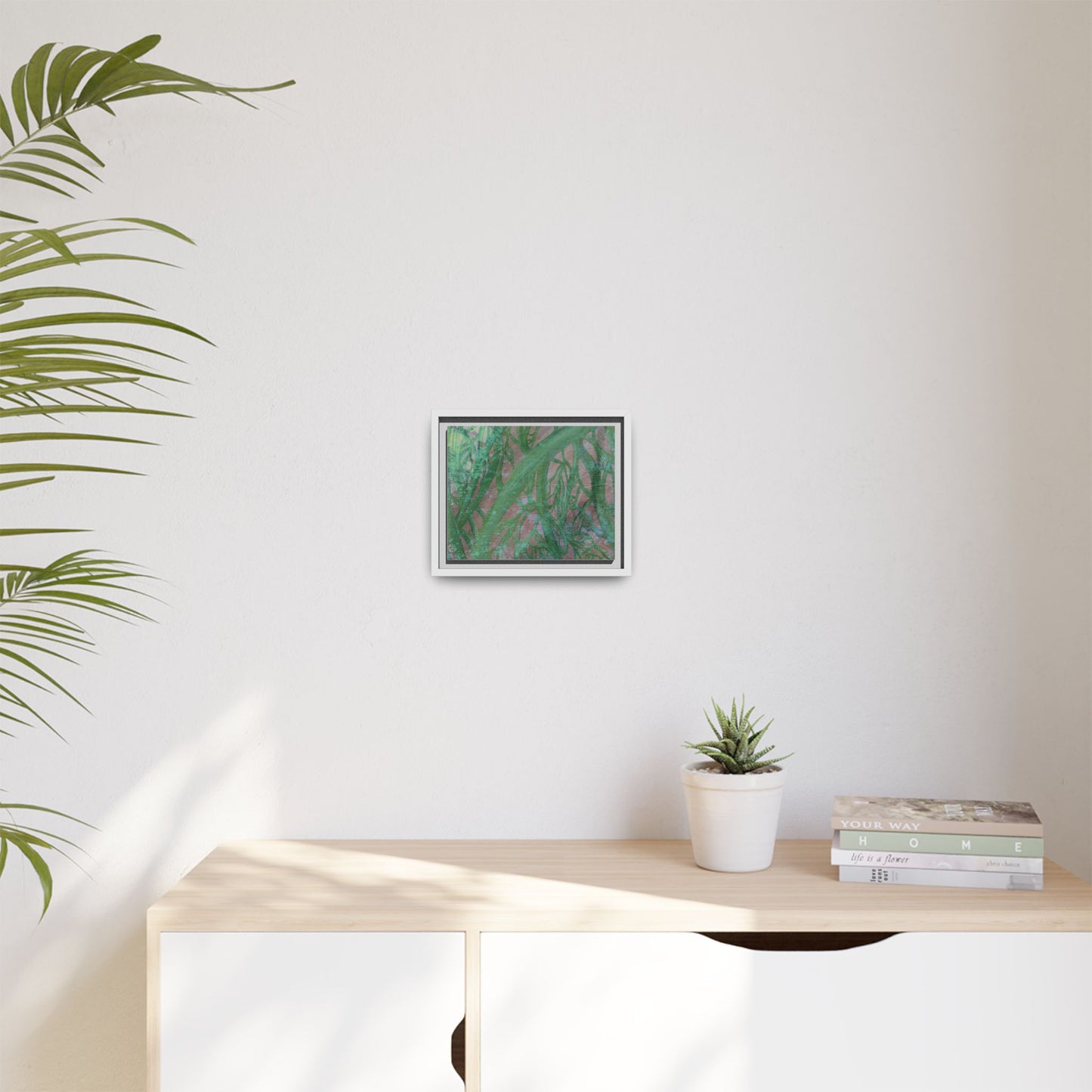 Inner Depths Framed Canvas Art