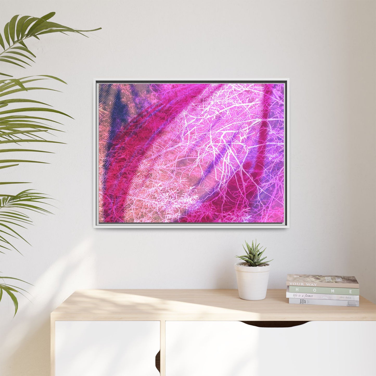 Bloom Framed Canvas Art