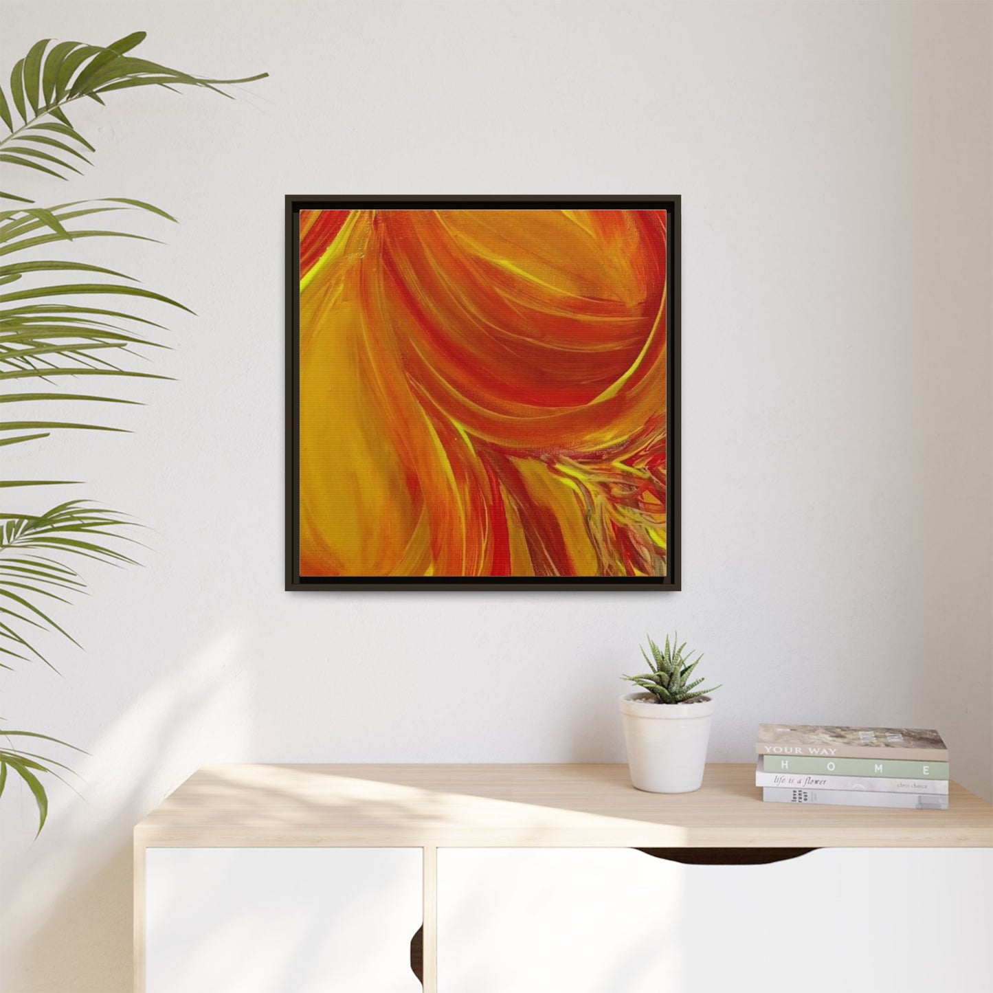 'Autumn' Framed Canvas Art