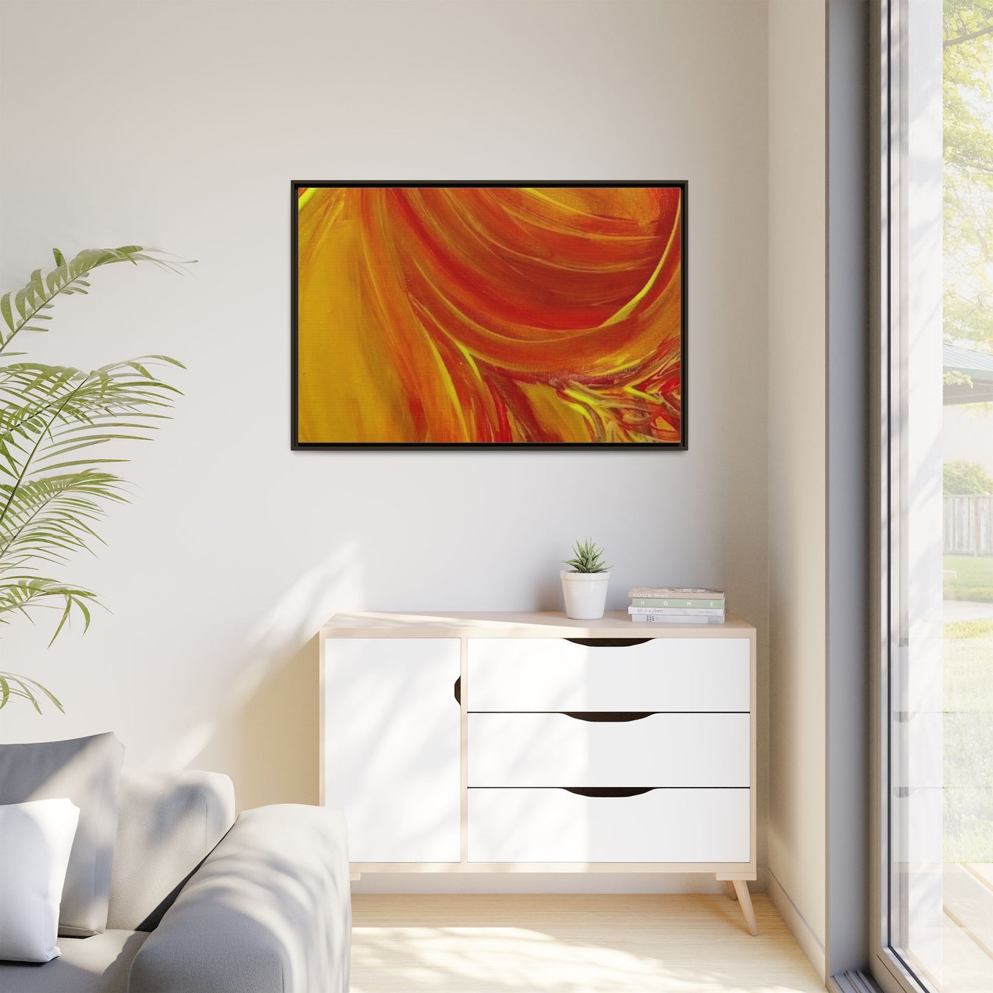 'Autumn' Framed Canvas Art