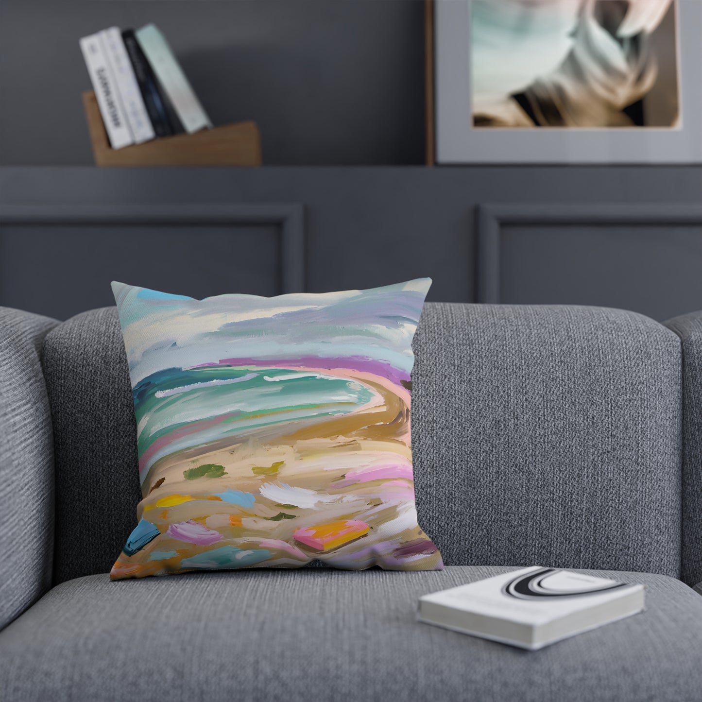 The Beach Eco-Friendly Pillow