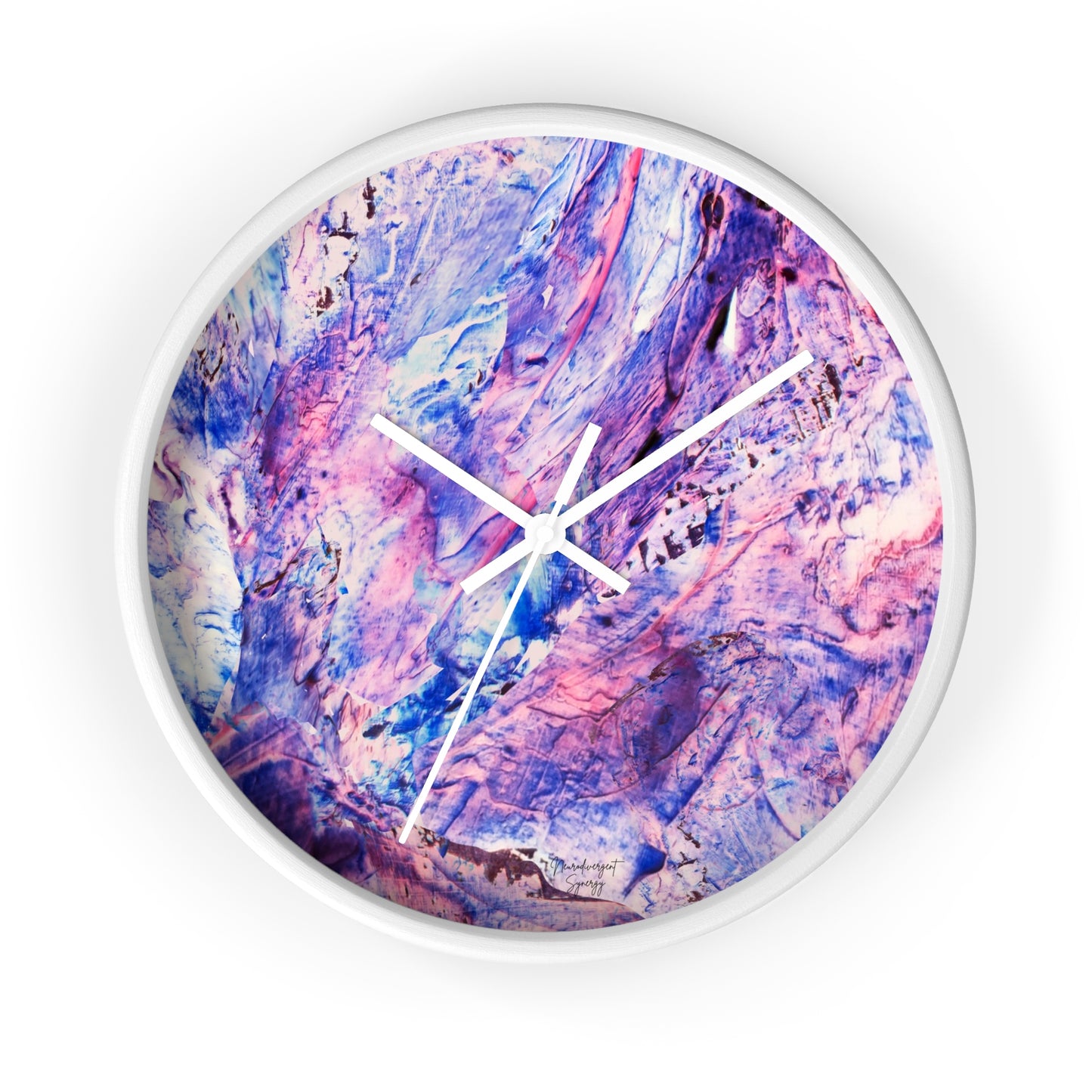 Butterfly by Lu Meng Wall Clock