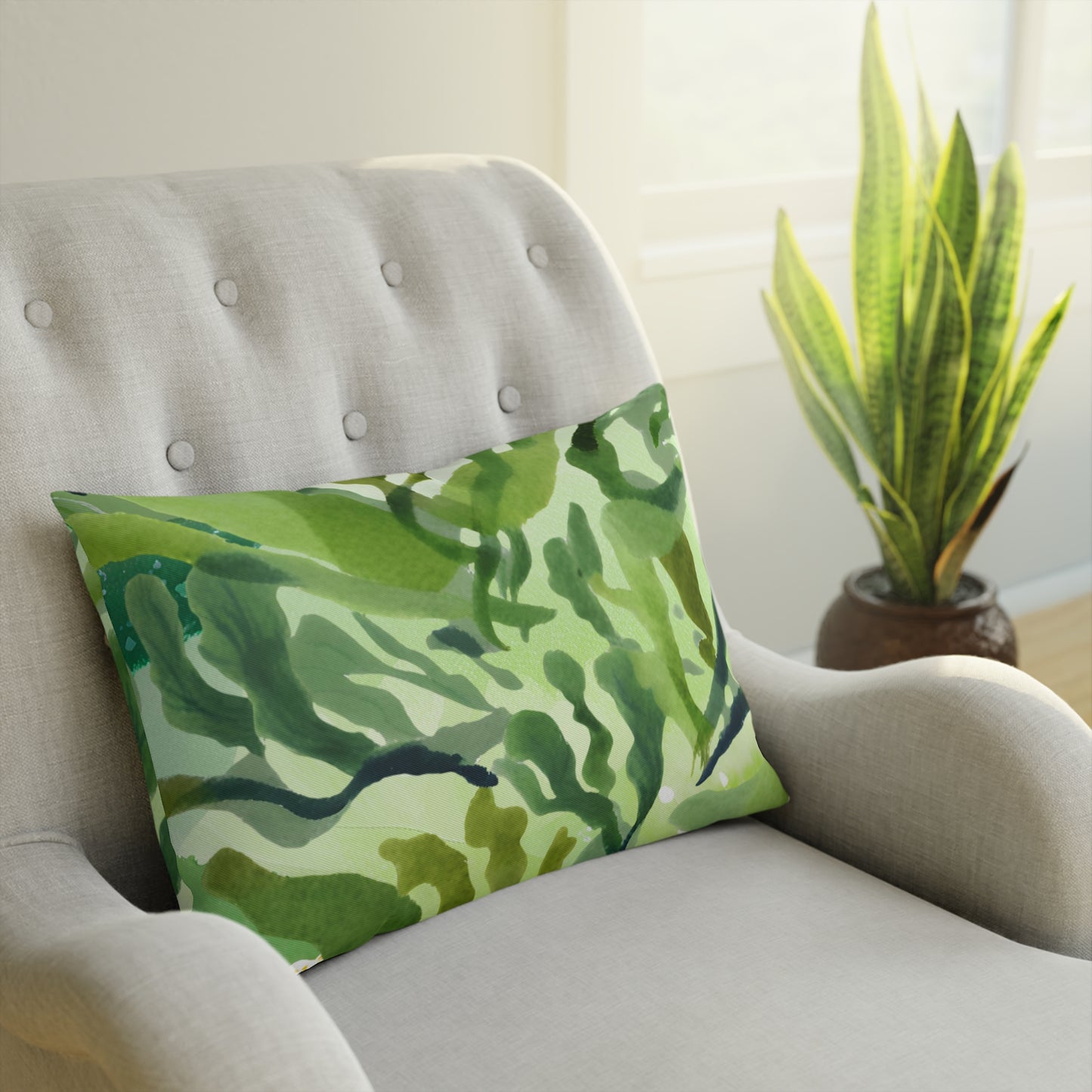 Pond Algae Eco-Friendly Pillow