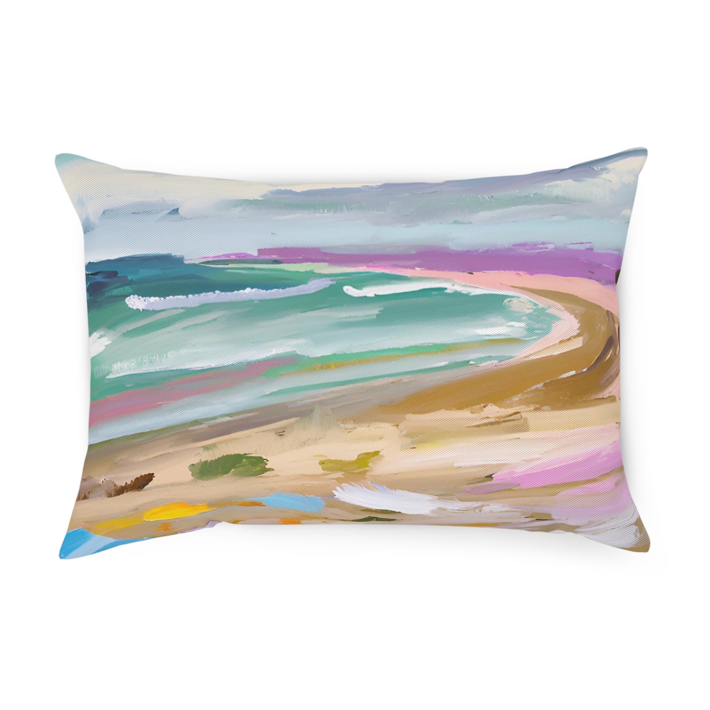 The Beach Eco-Friendly Pillow