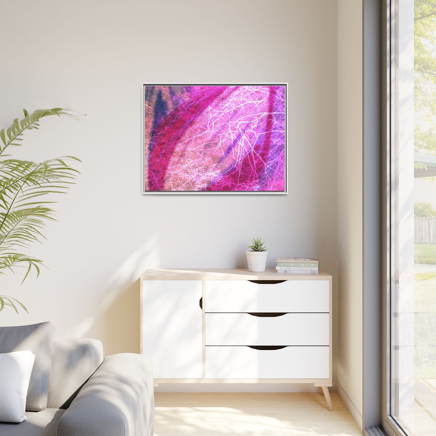 Bloom Framed Canvas Art