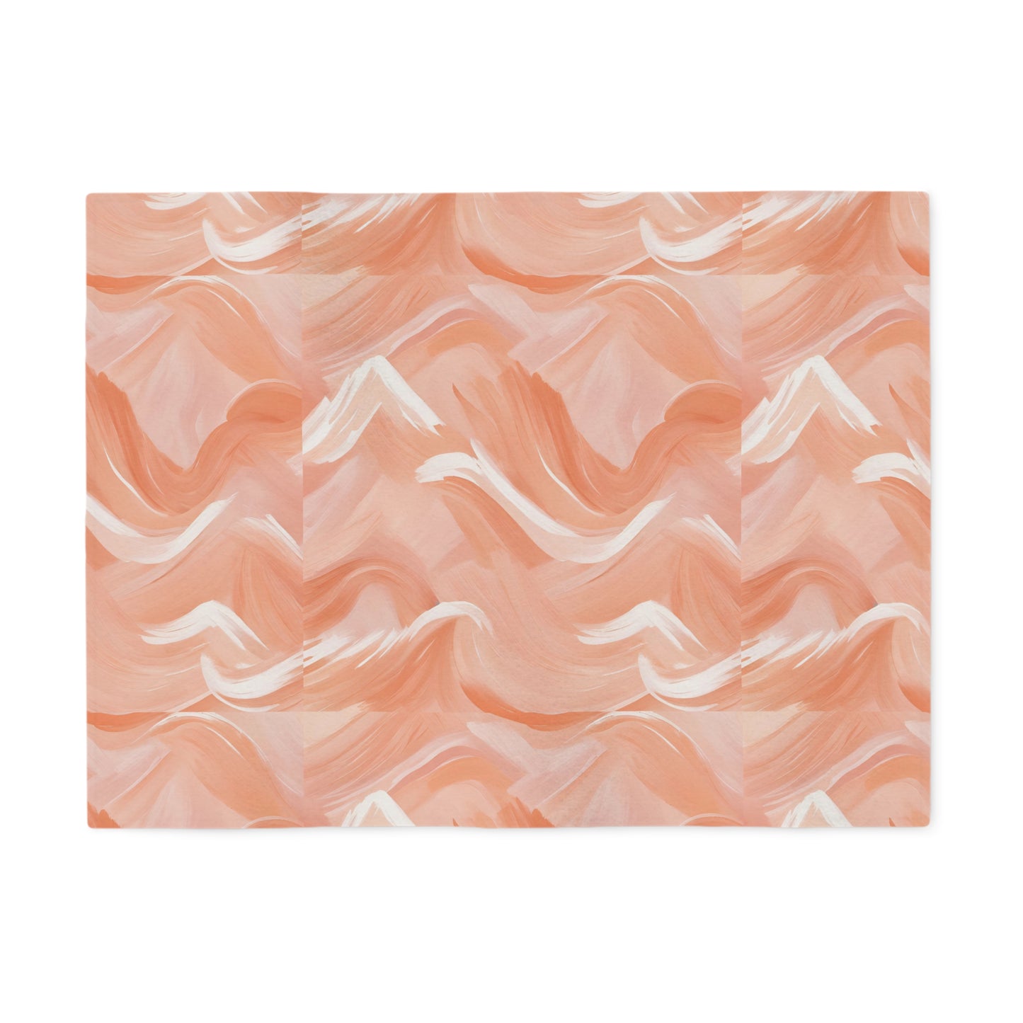 Dusk Brushstrokes Sweatshirt Blanket