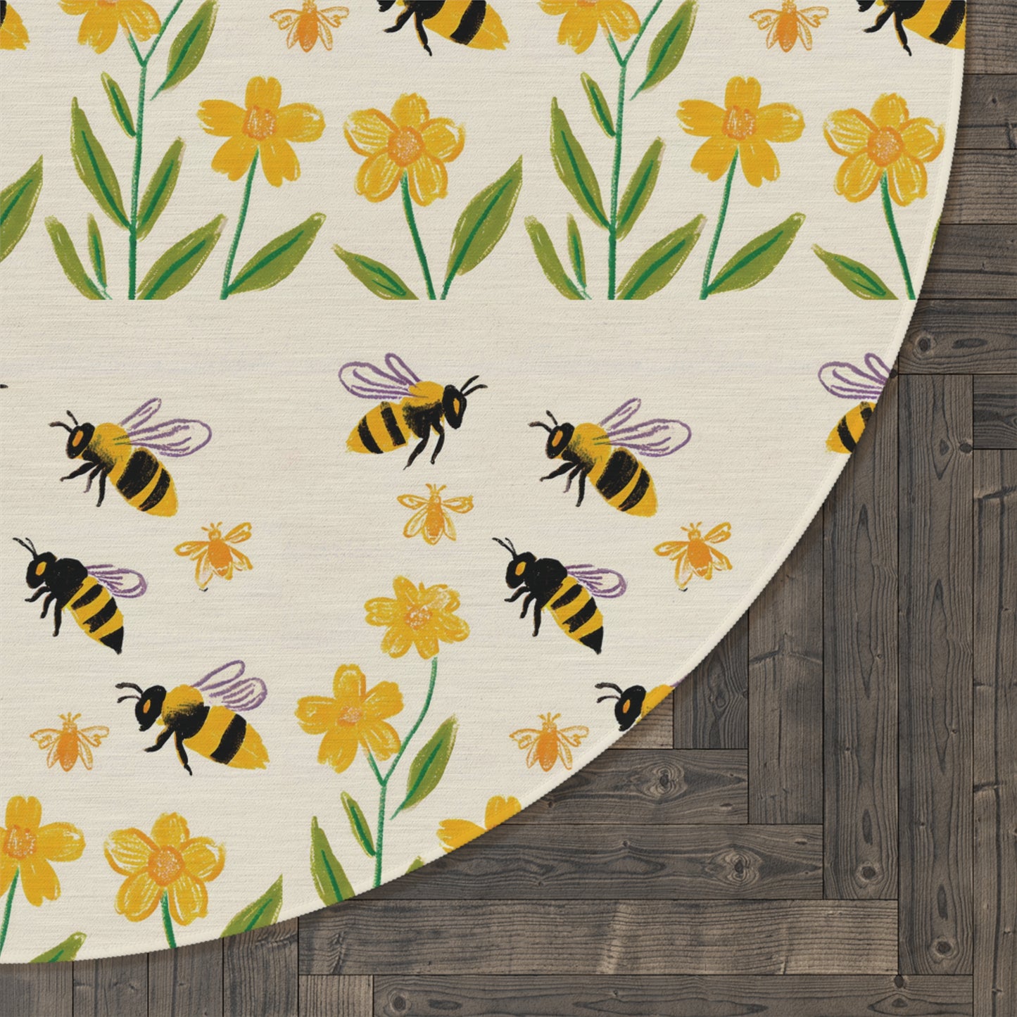 Buzzy Round Rug